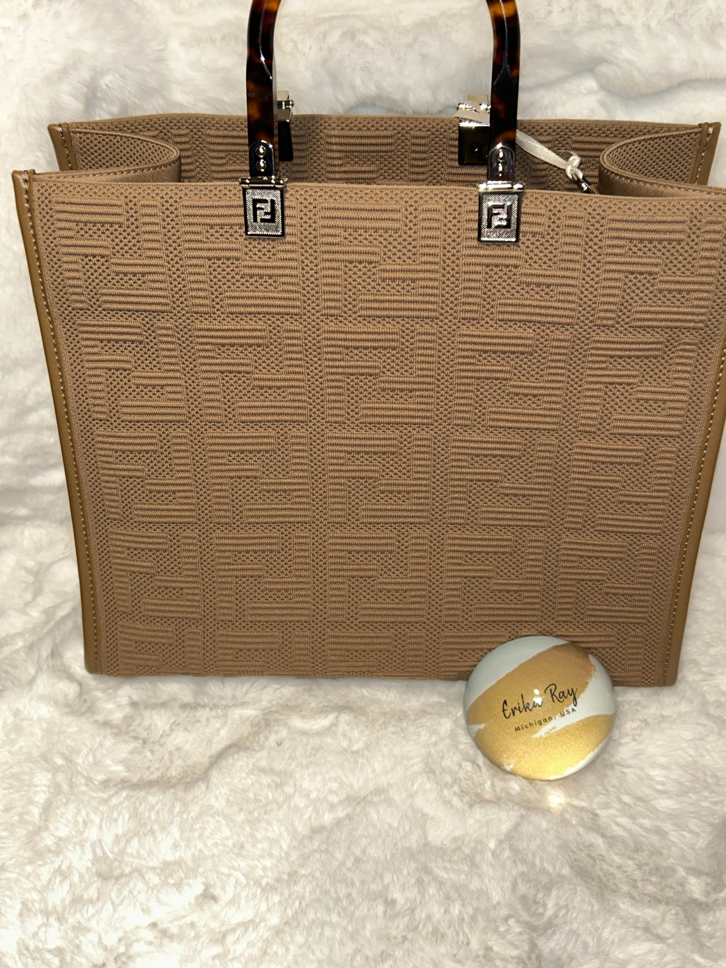 Fendi Fabric Sunshine Tote