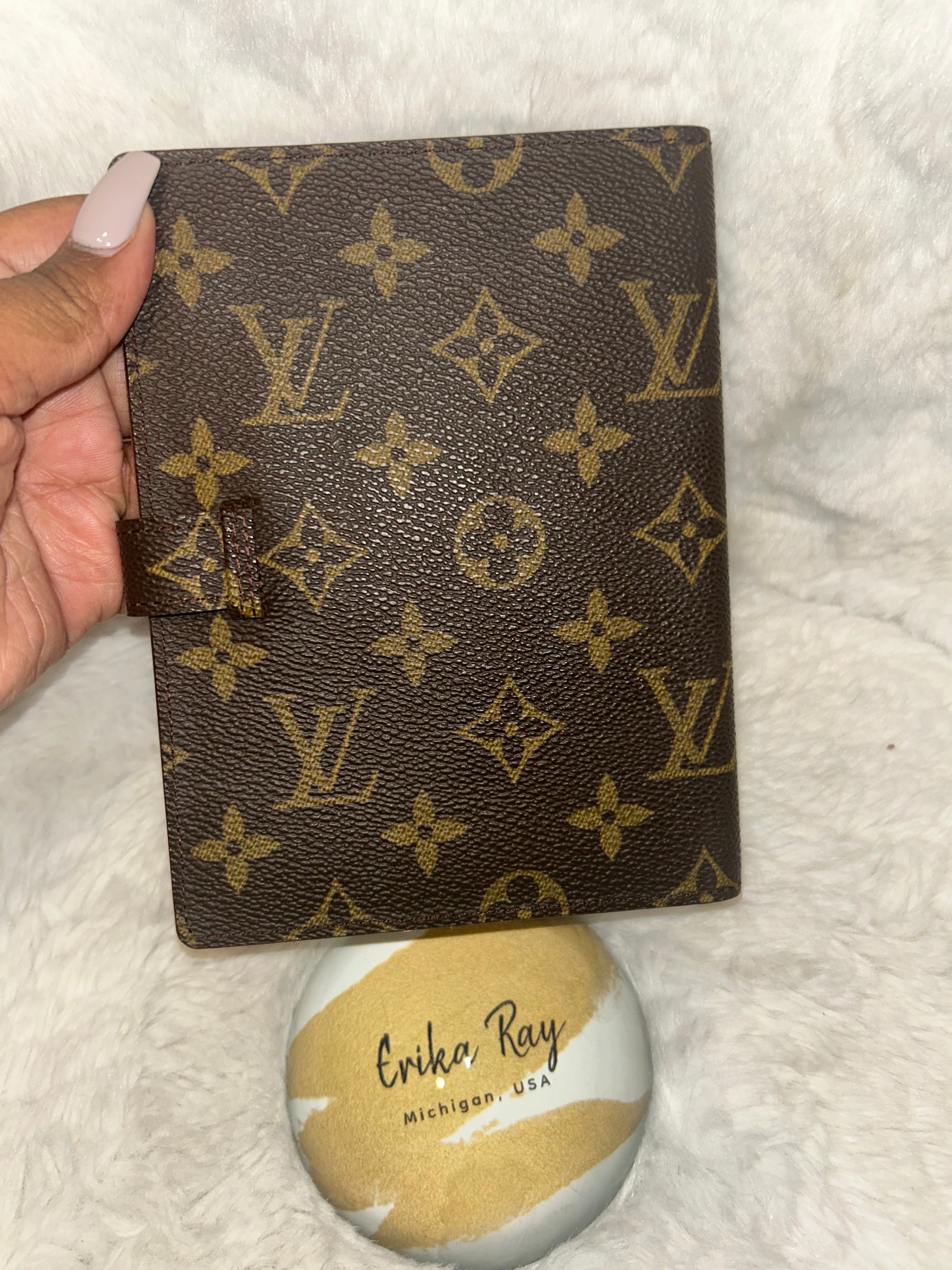 LV Monogram Notebook Cover