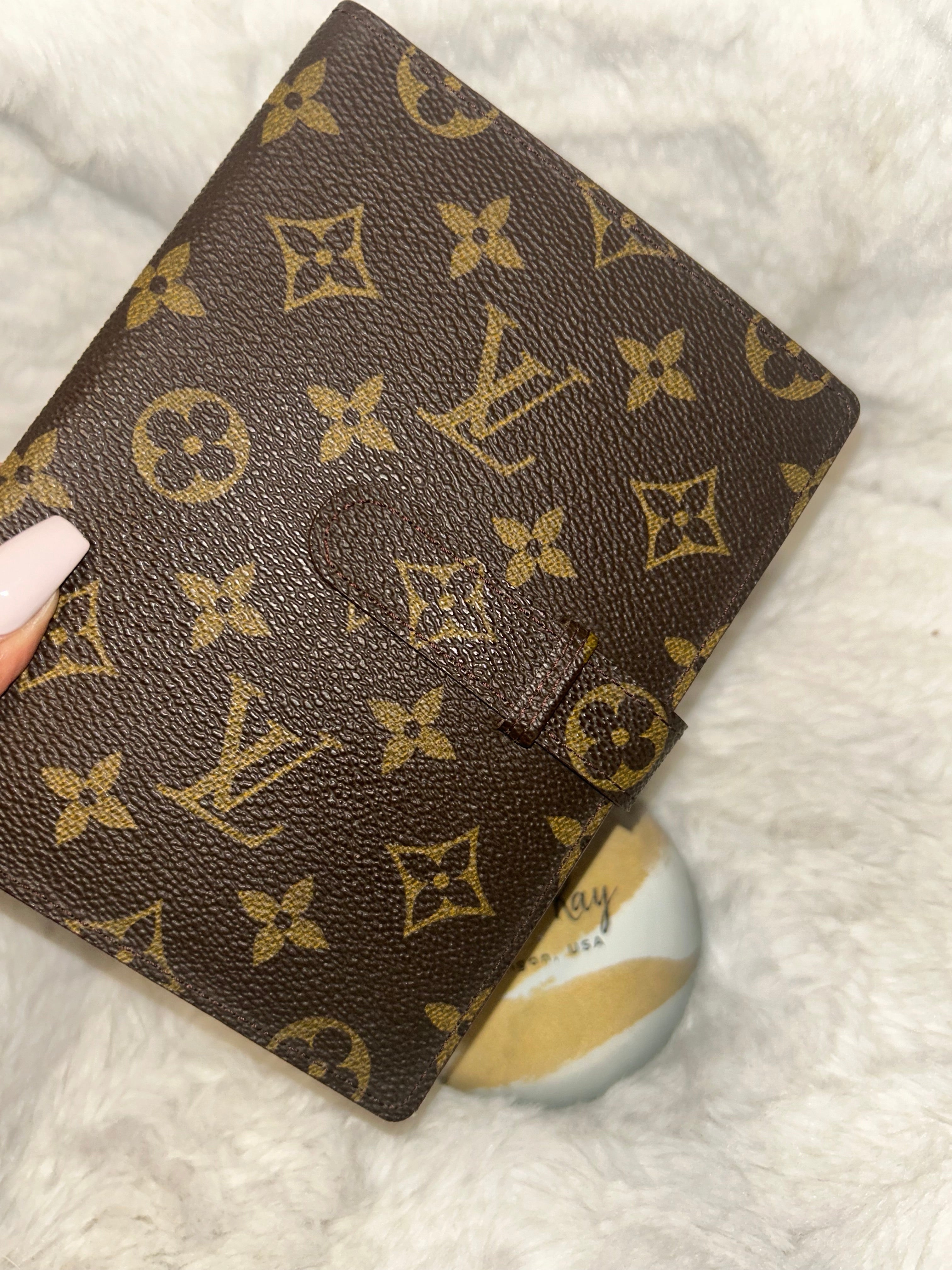 LV Monogram Notebook Cover