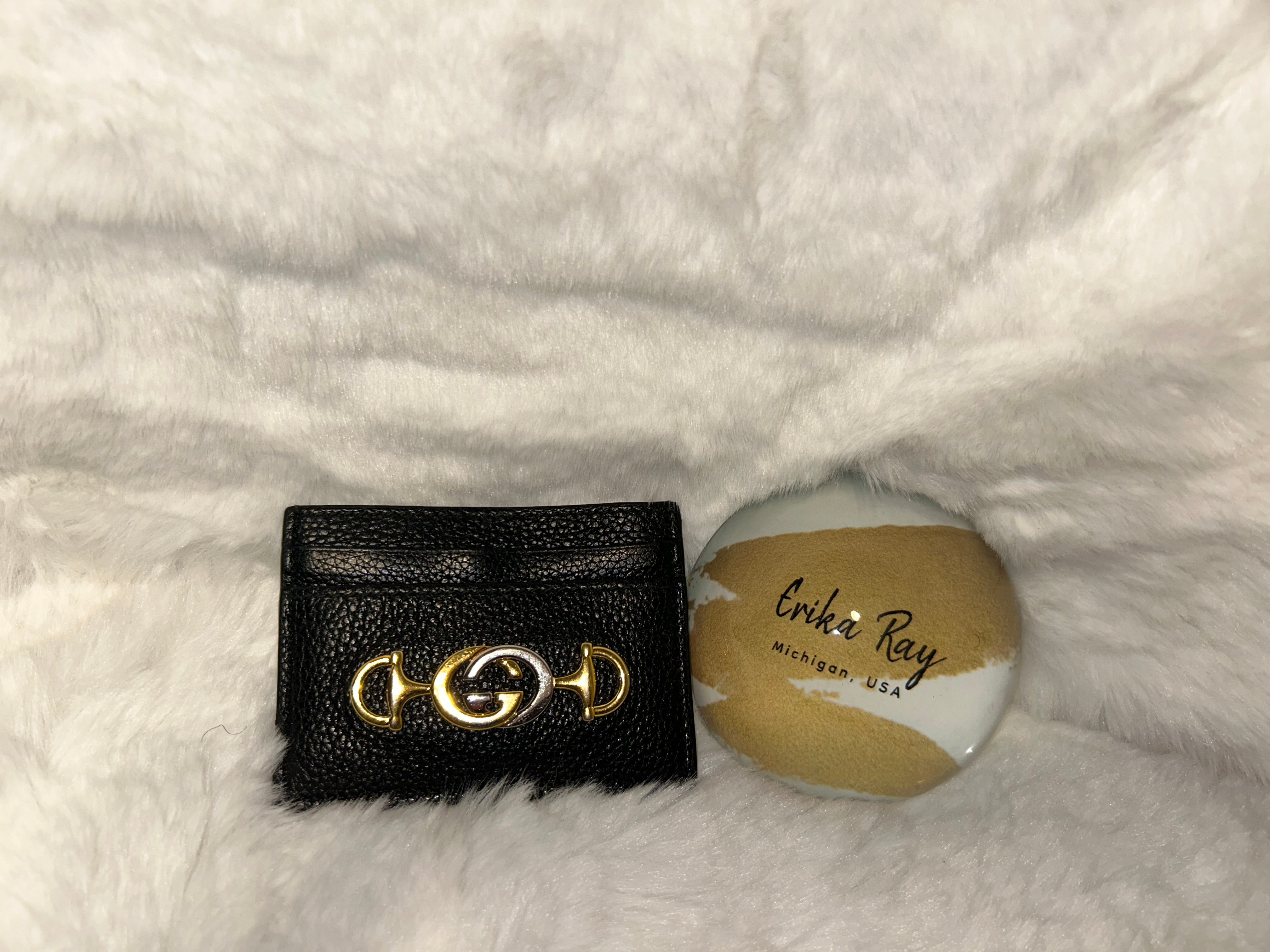 Gucci Black Card Holder