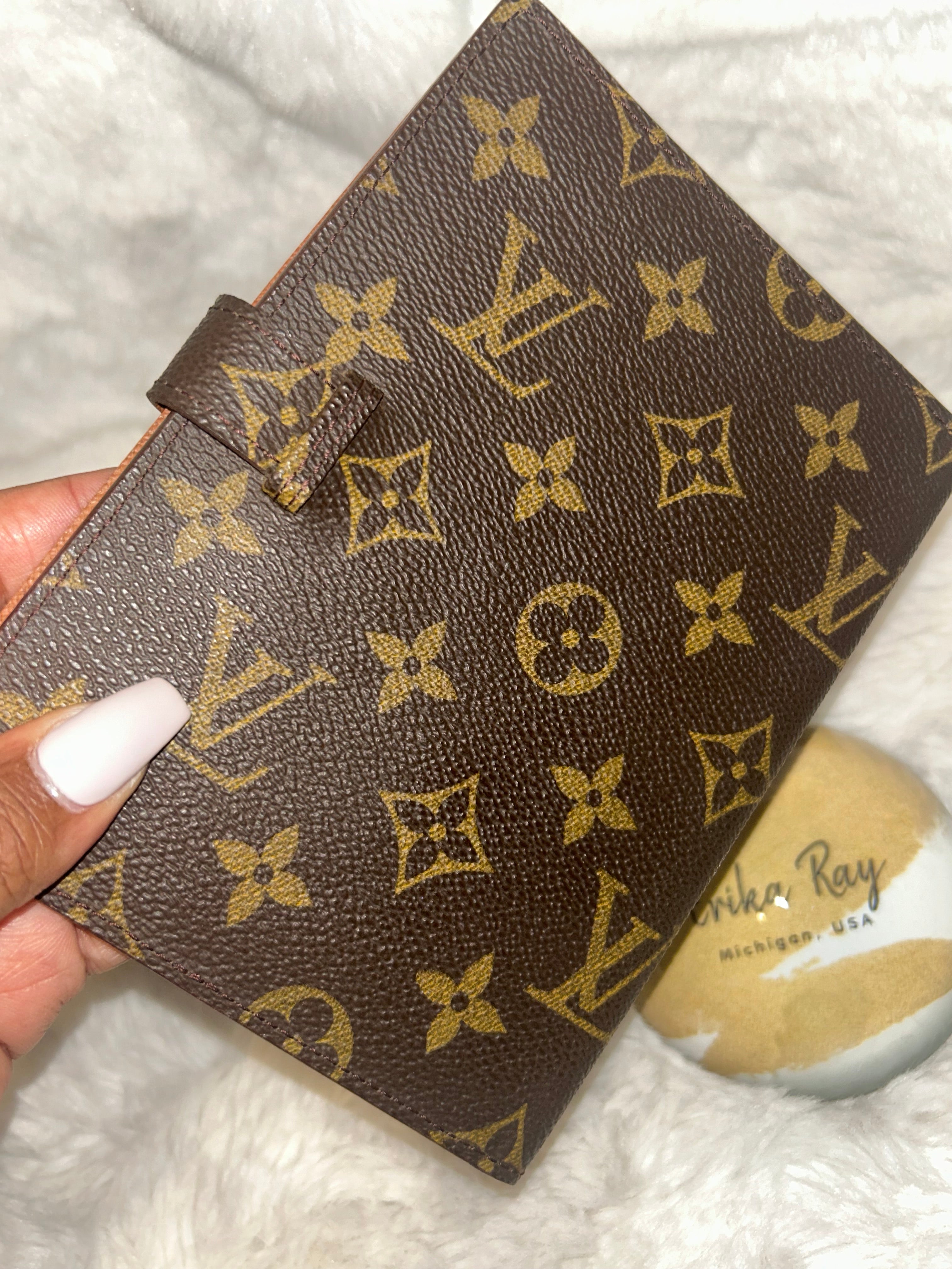 LV Monogram Notebook Cover