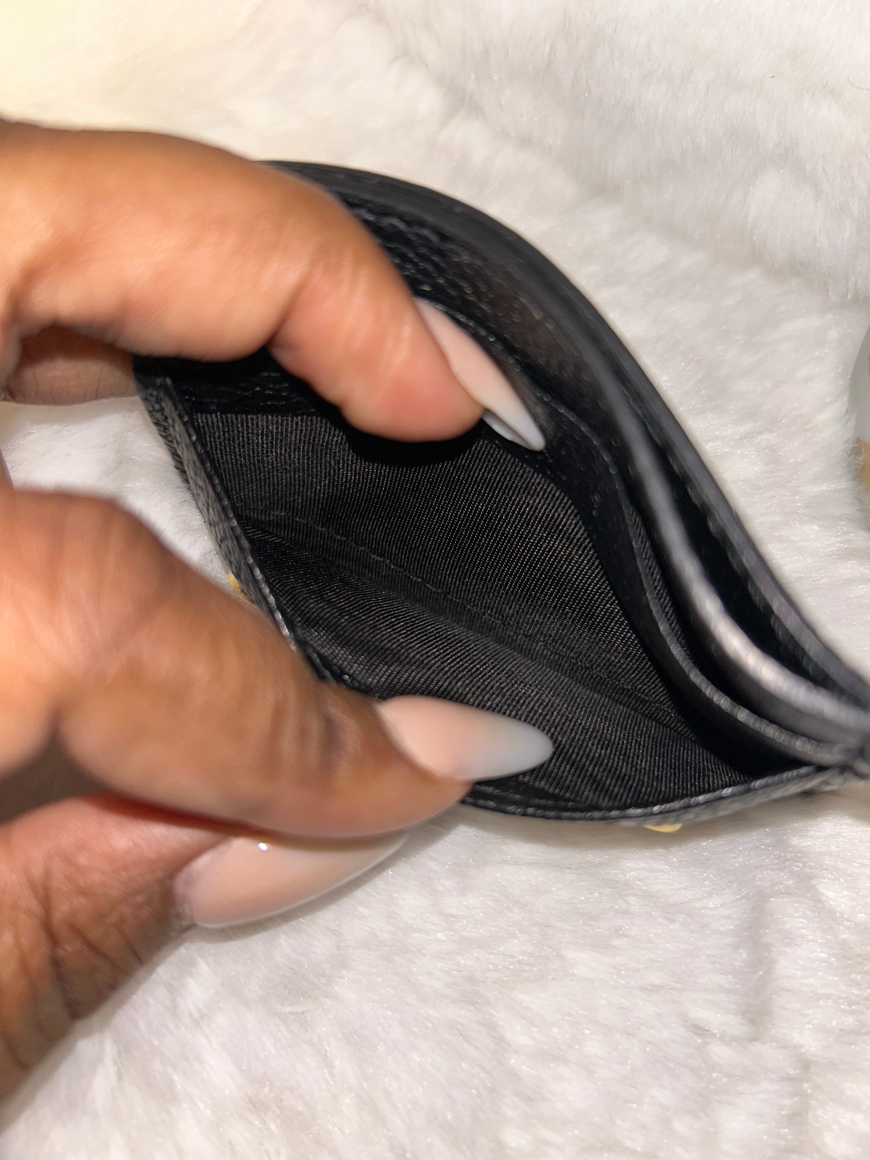 Gucci Black Card Holder