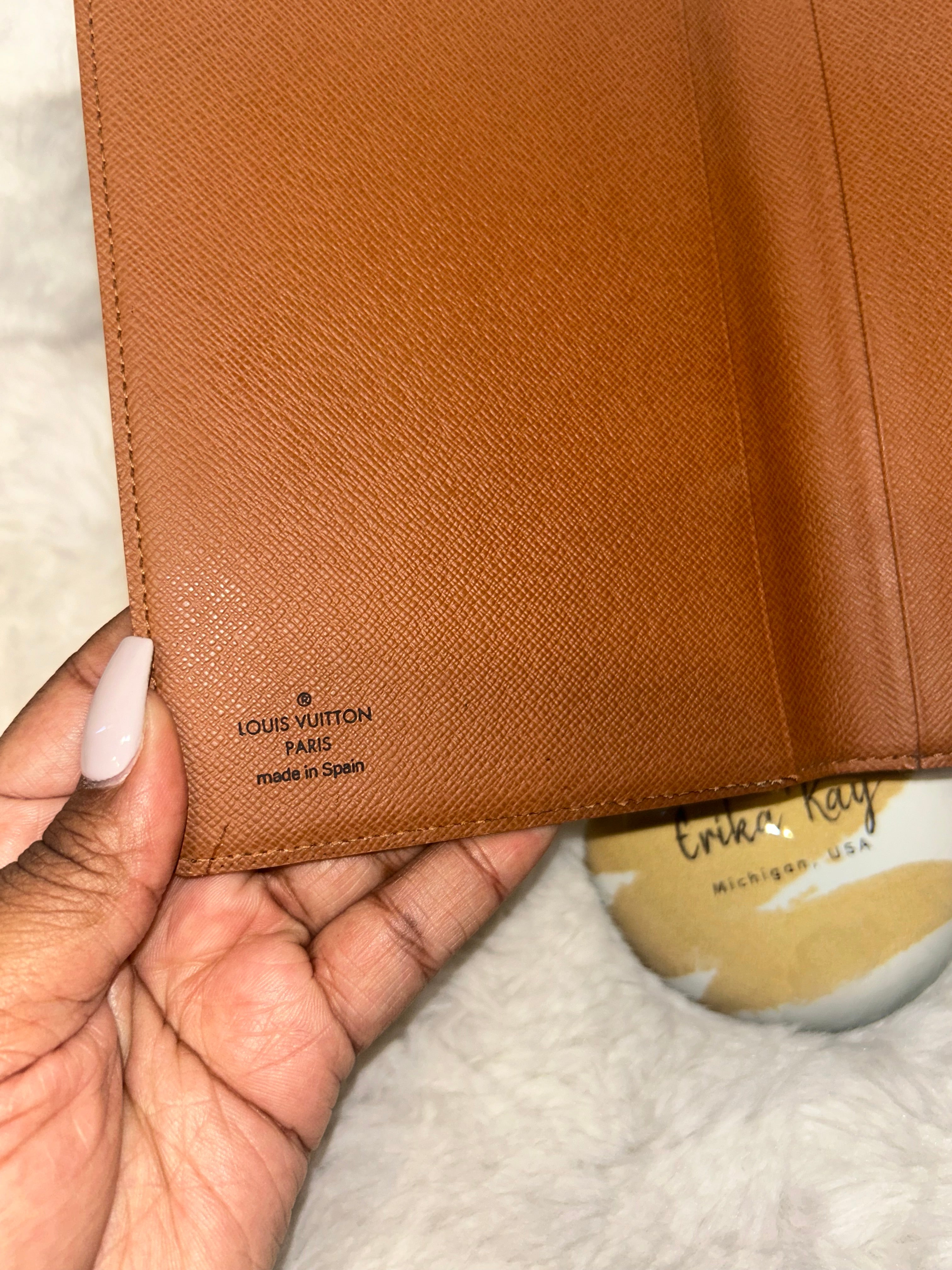 LV Monogram Notebook Cover