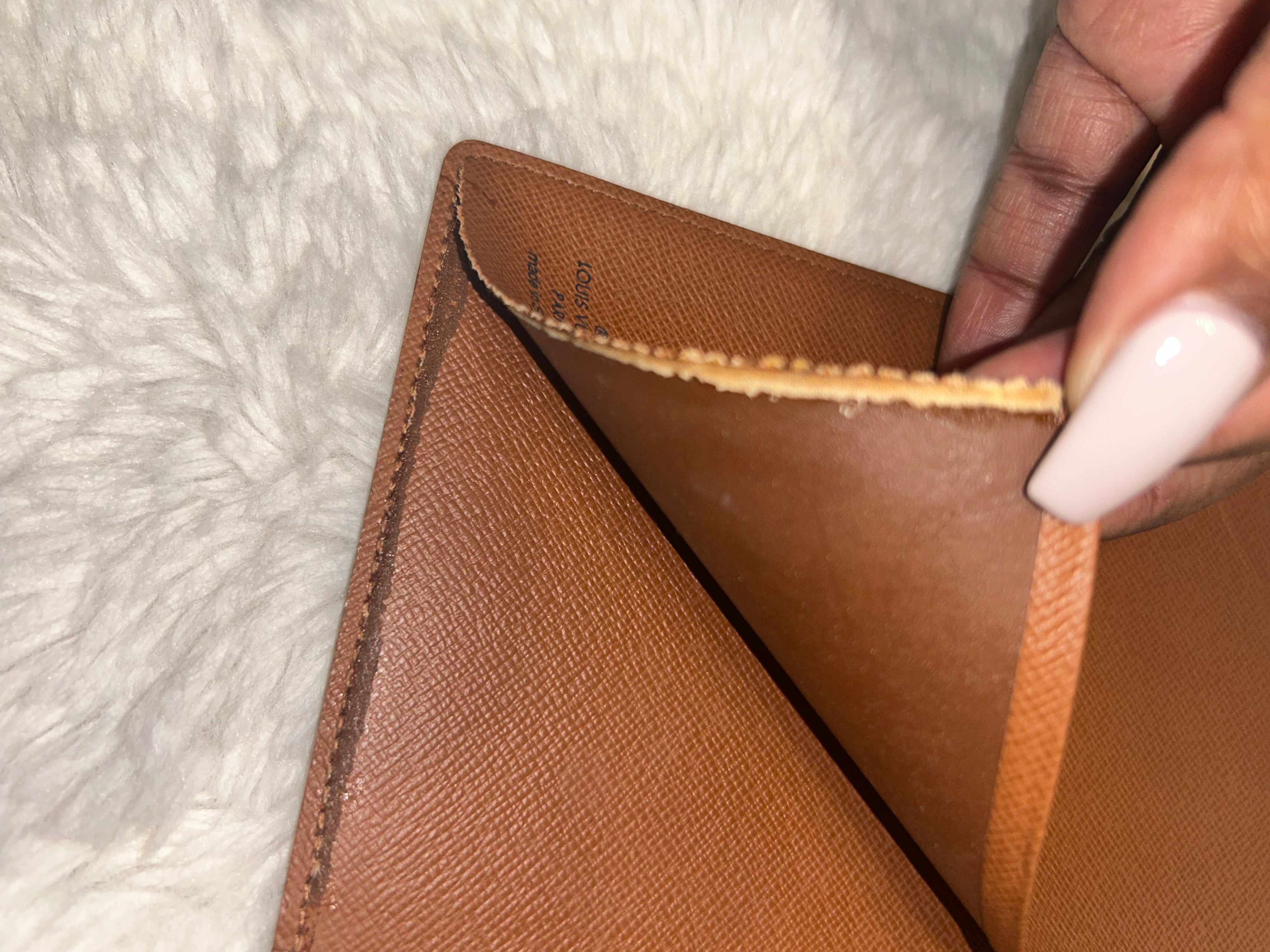 LV Monogram Notebook Cover