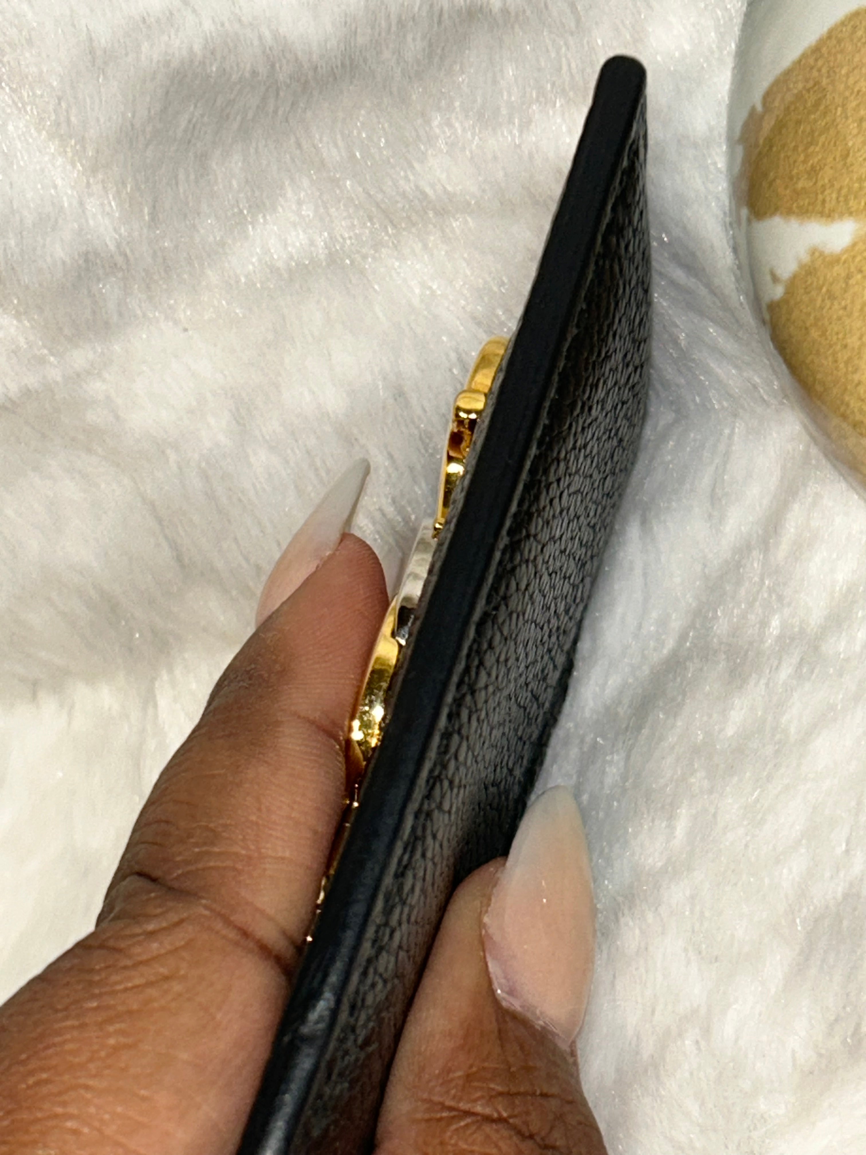 Gucci Black Card Holder