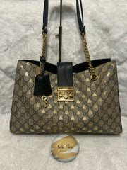 Gucci Supreme Bee Padlock Shoulder Bag