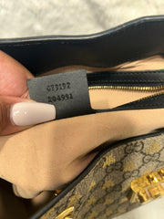 Gucci Supreme Bee Padlock Shoulder Bag