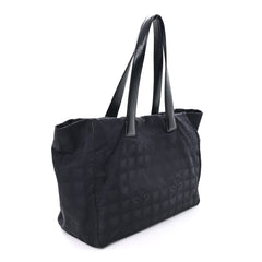 Chanel Black Travel Line Nylon Tote