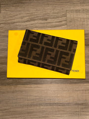 Fendi Zucca Canvas Wallet