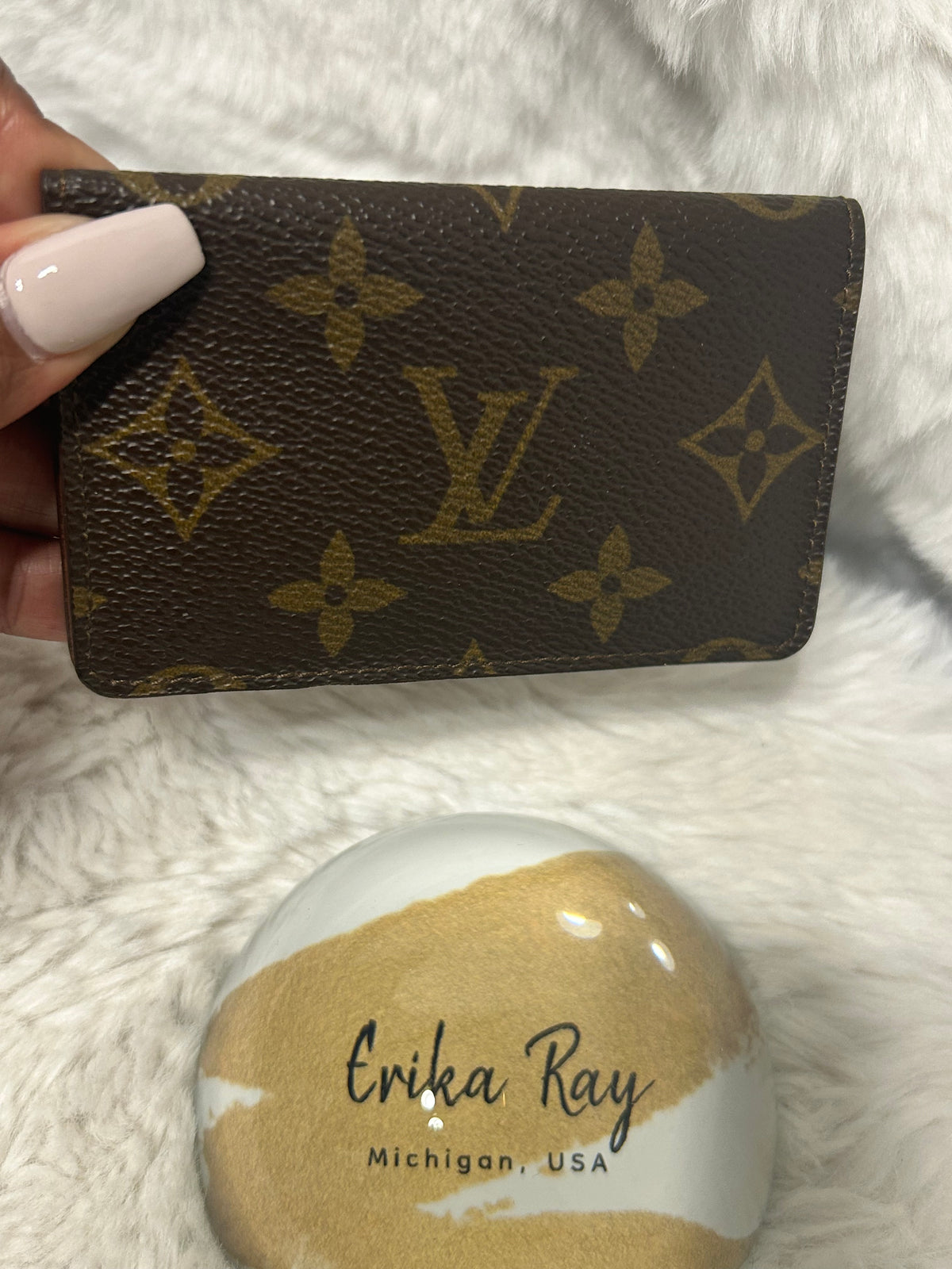 LV Monogram Pocket Organizer