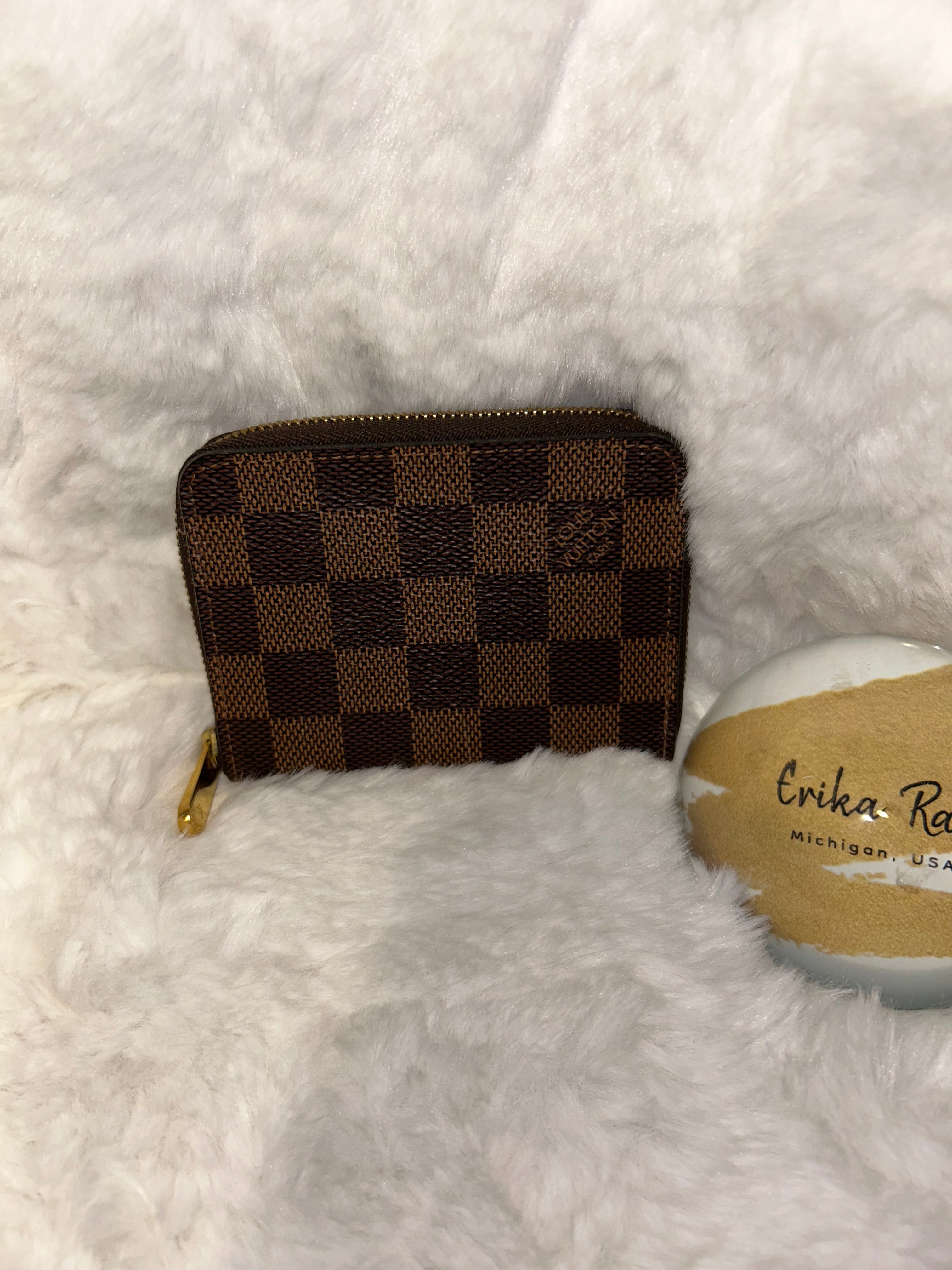 LV Damier Ebene Zippy Coin Purse