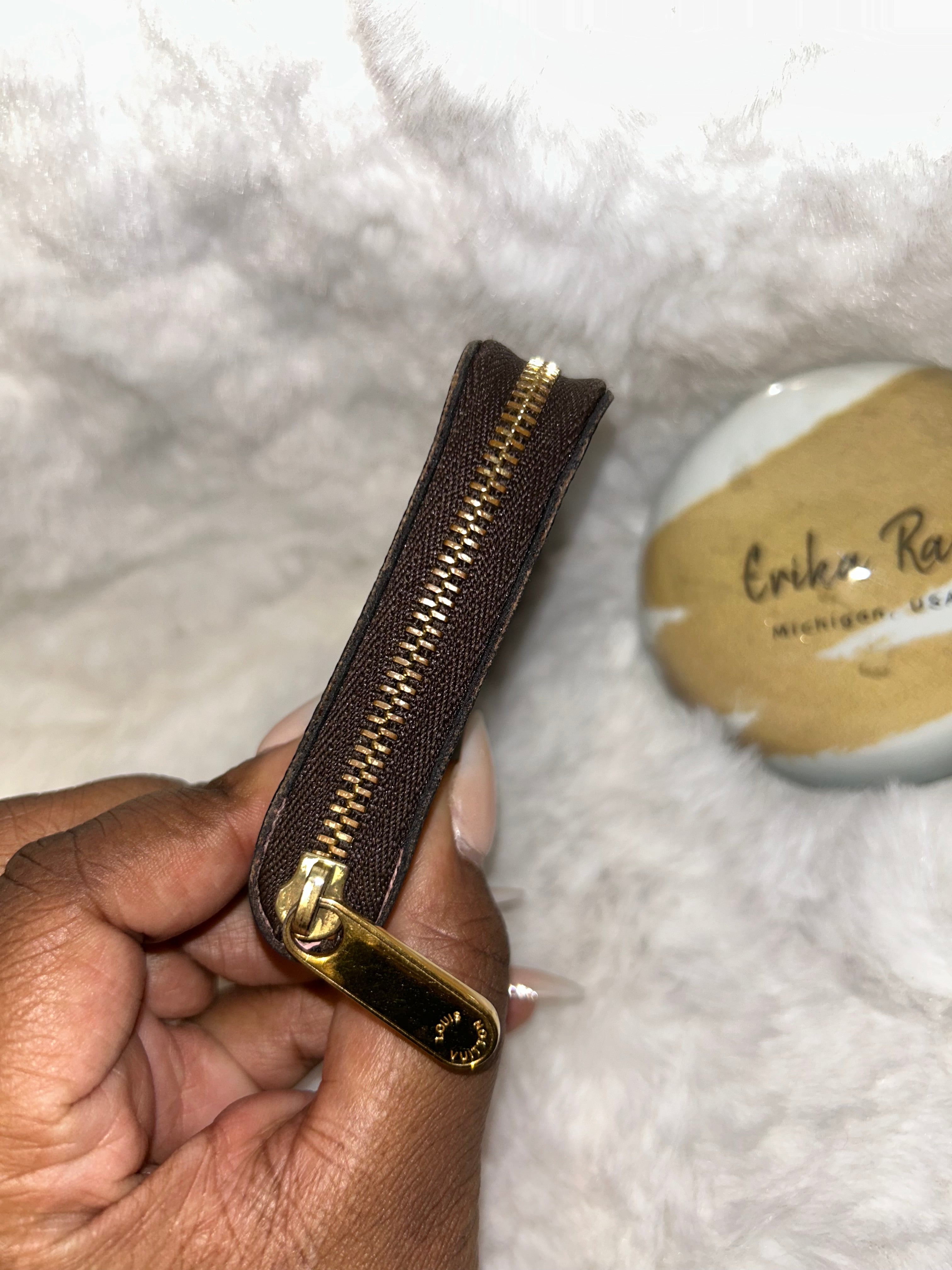 LV Damier Ebene Zippy Coin Purse