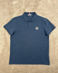 Moncler Logo Patch Short Sleeved Polo Shirt