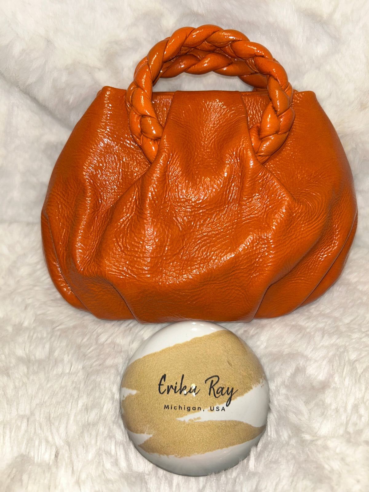 HEREU Hobo Bag- ORANGE
