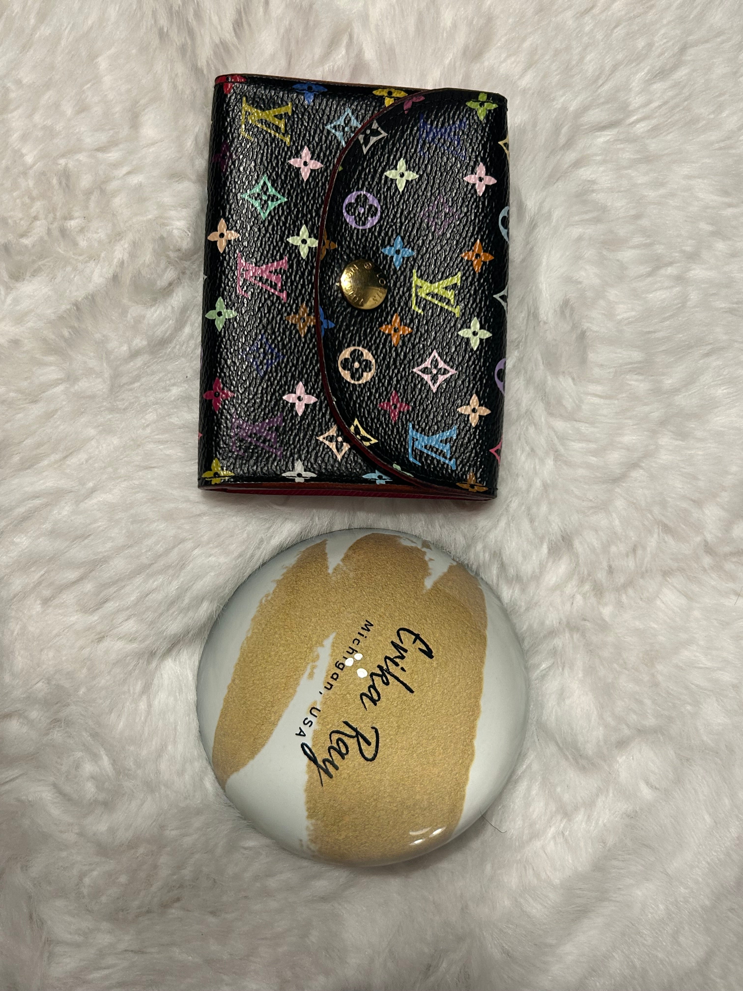 LV Multicolor Card Case
