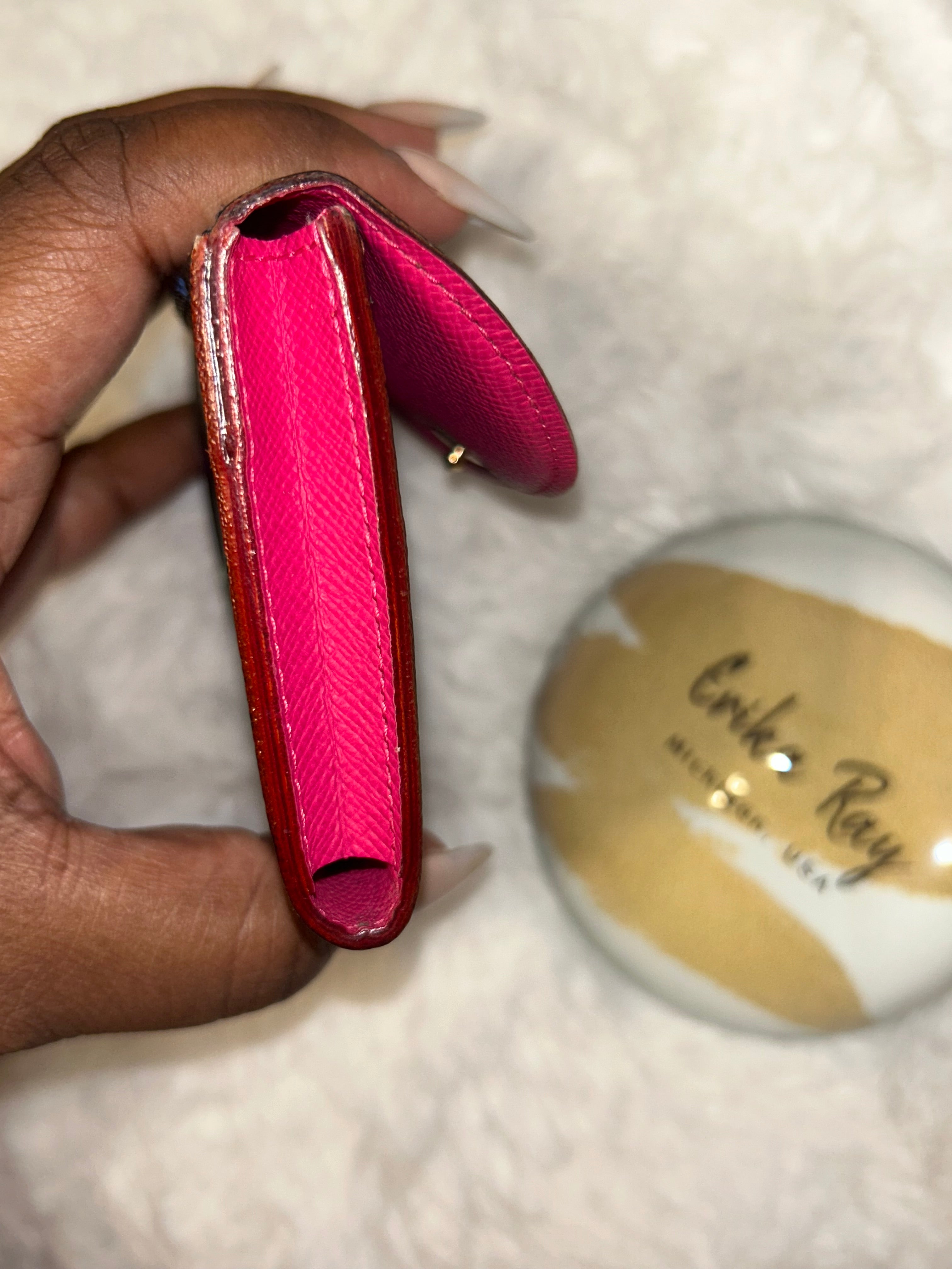 LV Multicolor Card Case