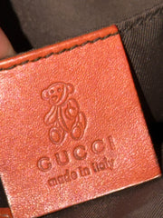 Gucci GG Canvas Parrot Mini Tote