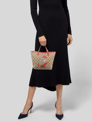 Gucci GG Canvas Parrot Mini Tote