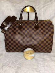 LV Damier Ebene Speedy 35 Bando