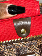 LV Damier Ebene Speedy 35 Bando