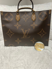 LV Reverse Monogram On The Go GM