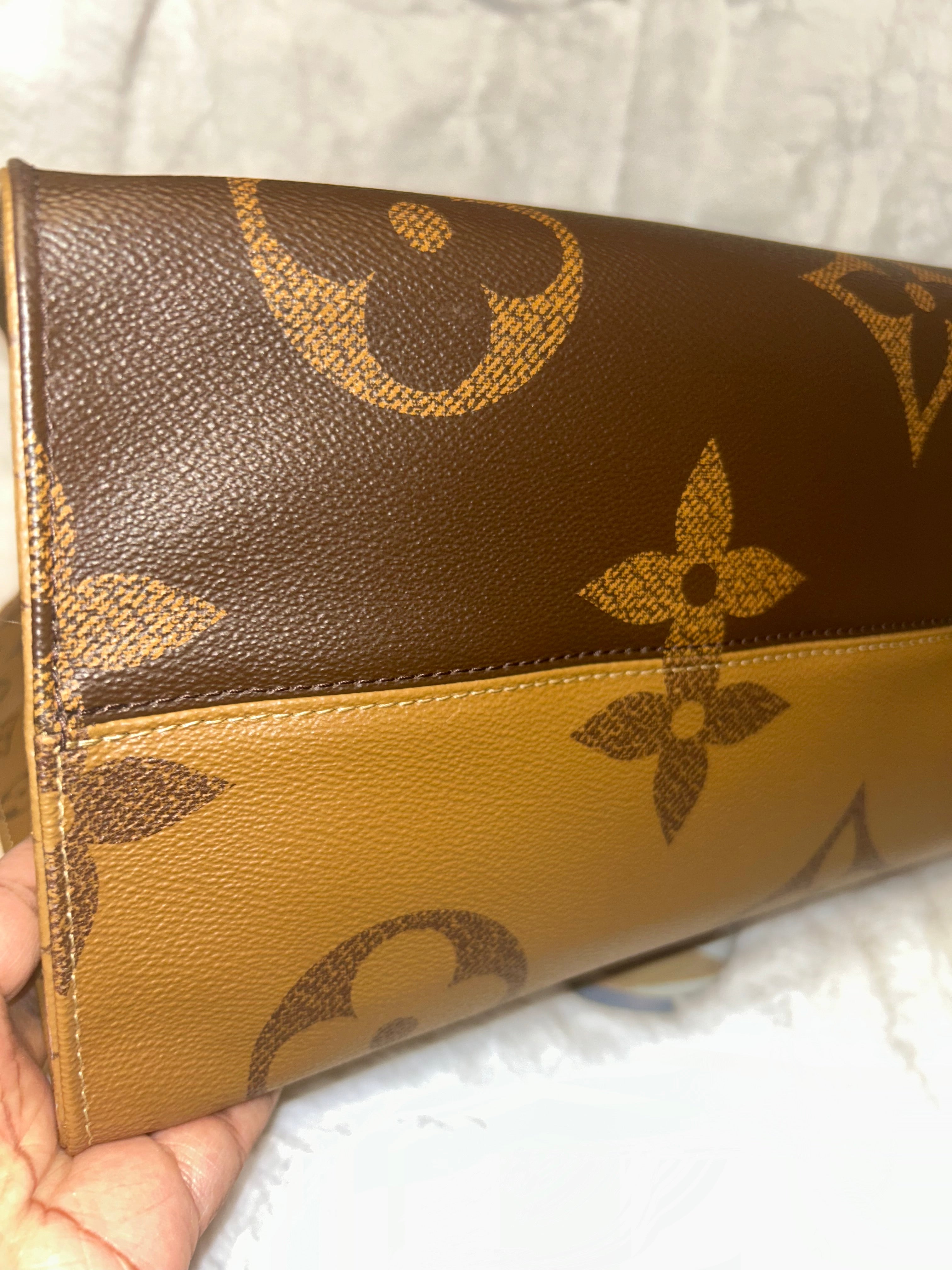 LV Reverse Monogram On The Go GM