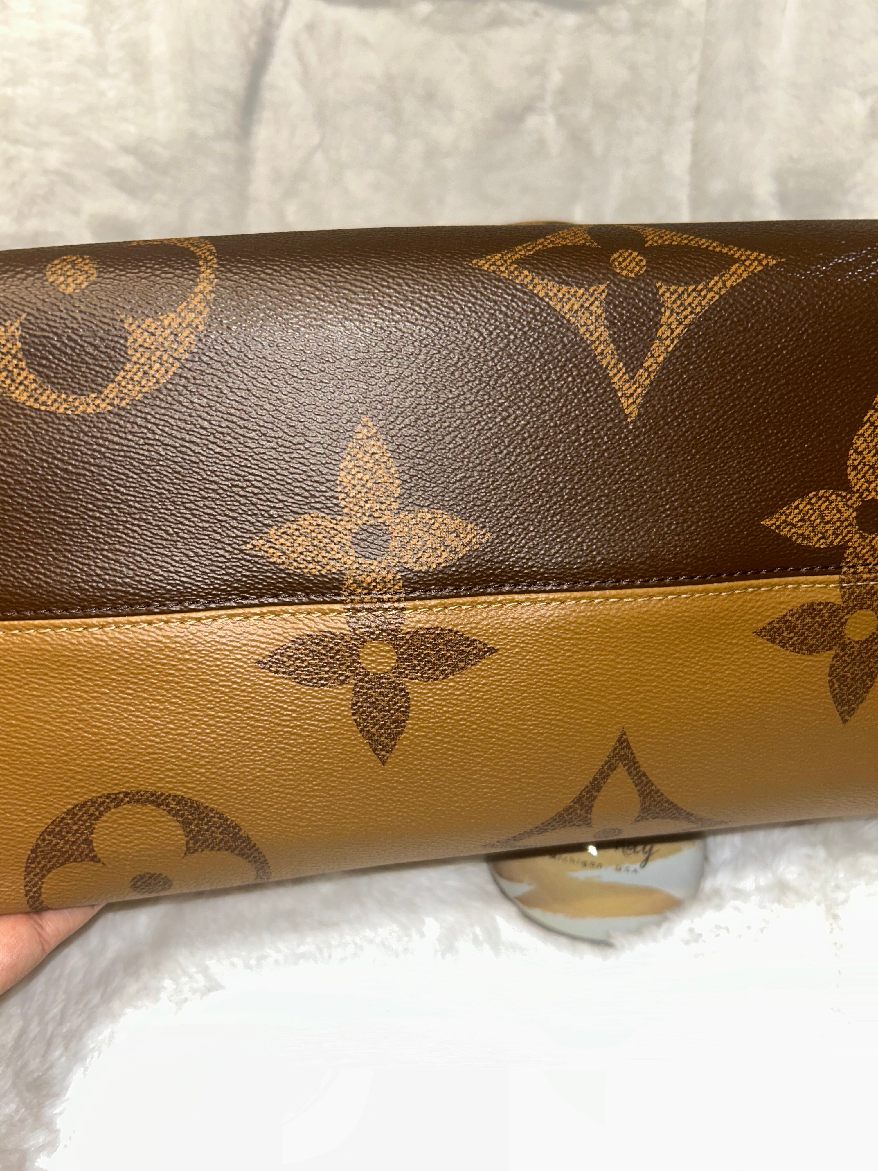 LV Reverse Monogram On The Go GM