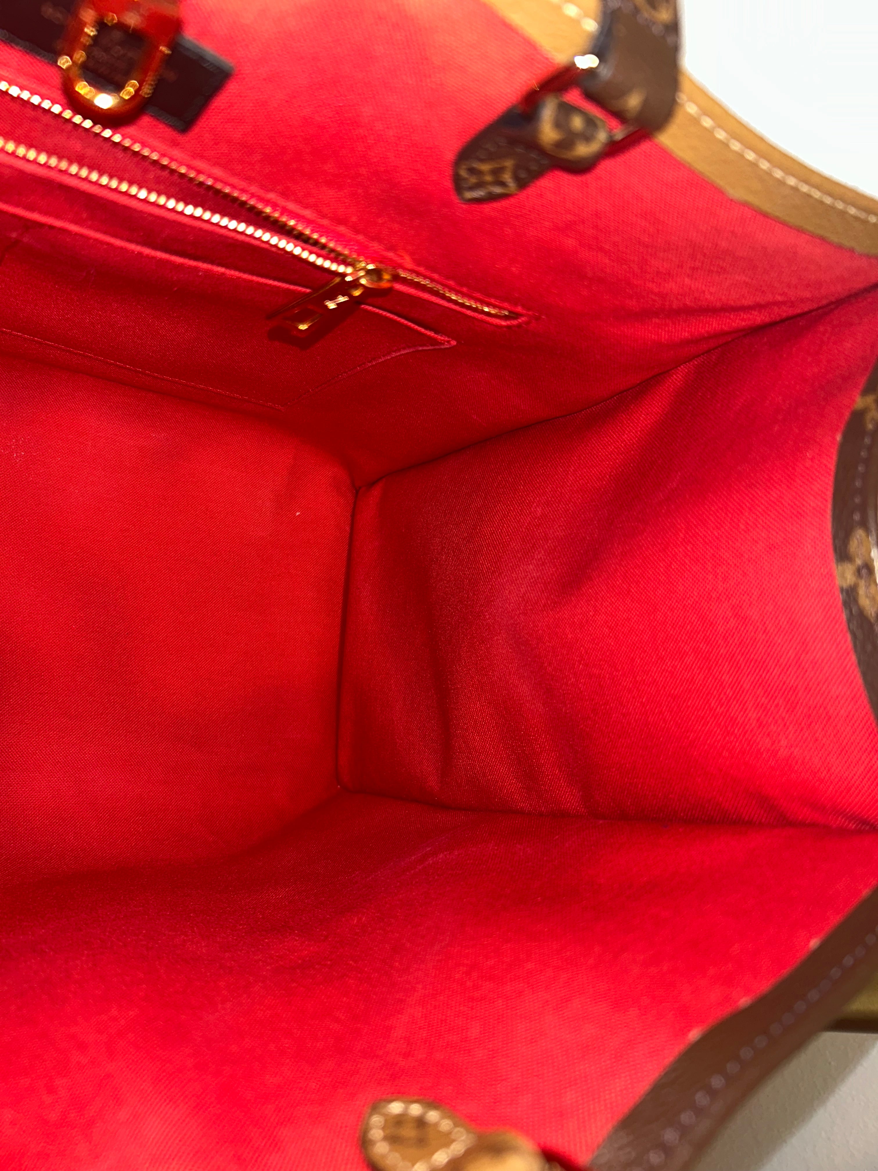 LV Reverse Monogram On The Go GM