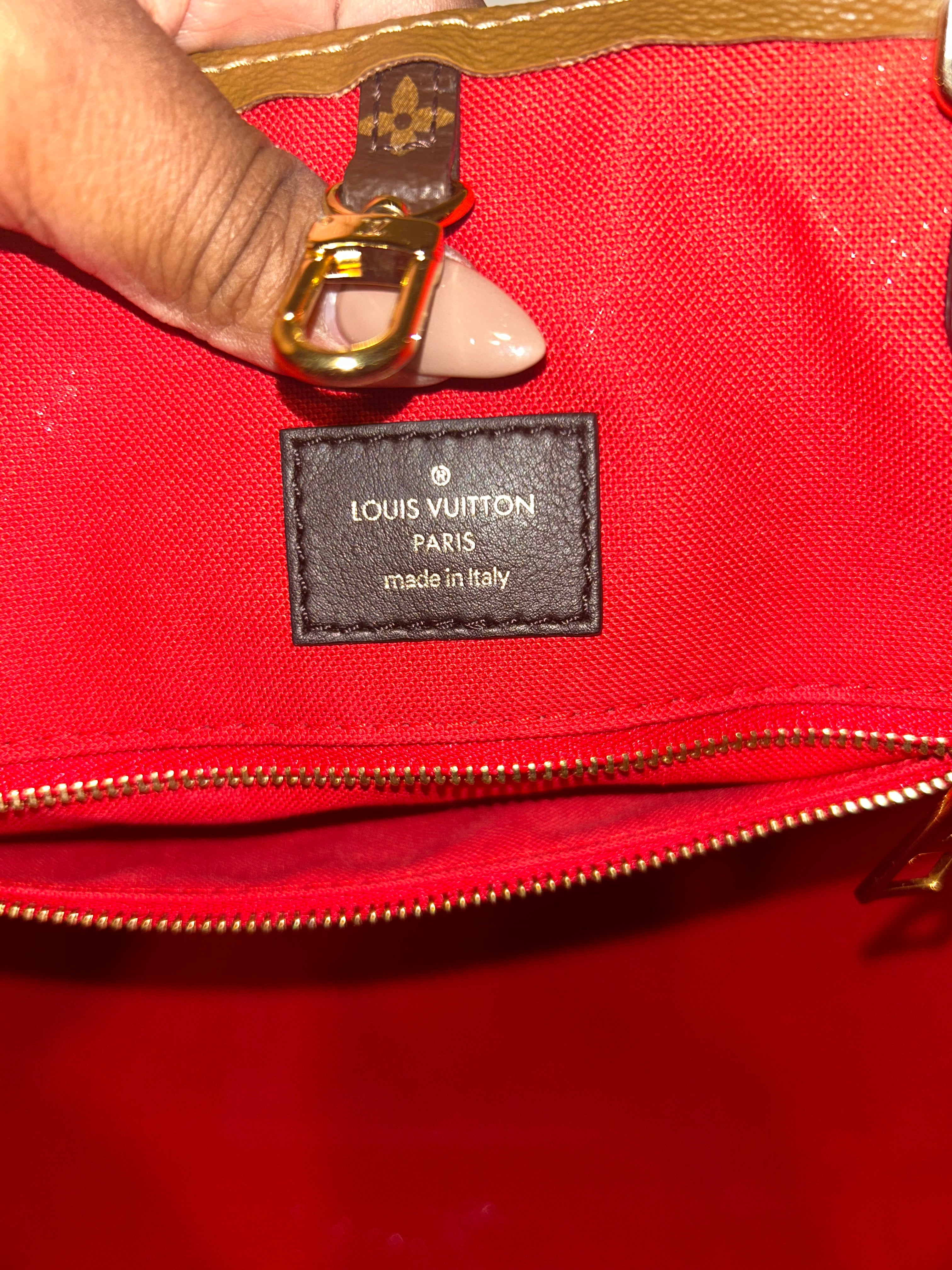 LV Reverse Monogram On The Go GM