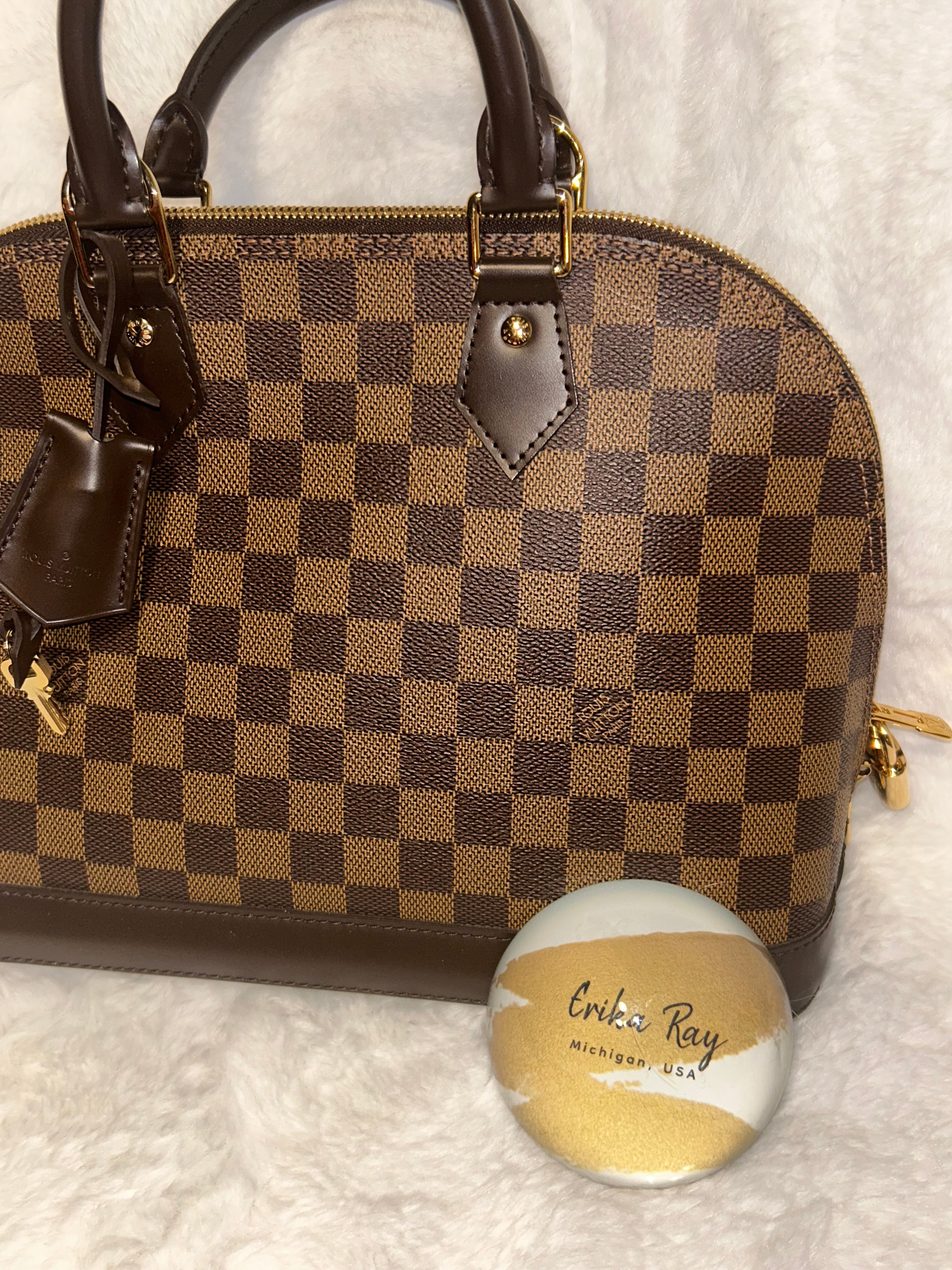LV Damier Ebene Alma PM