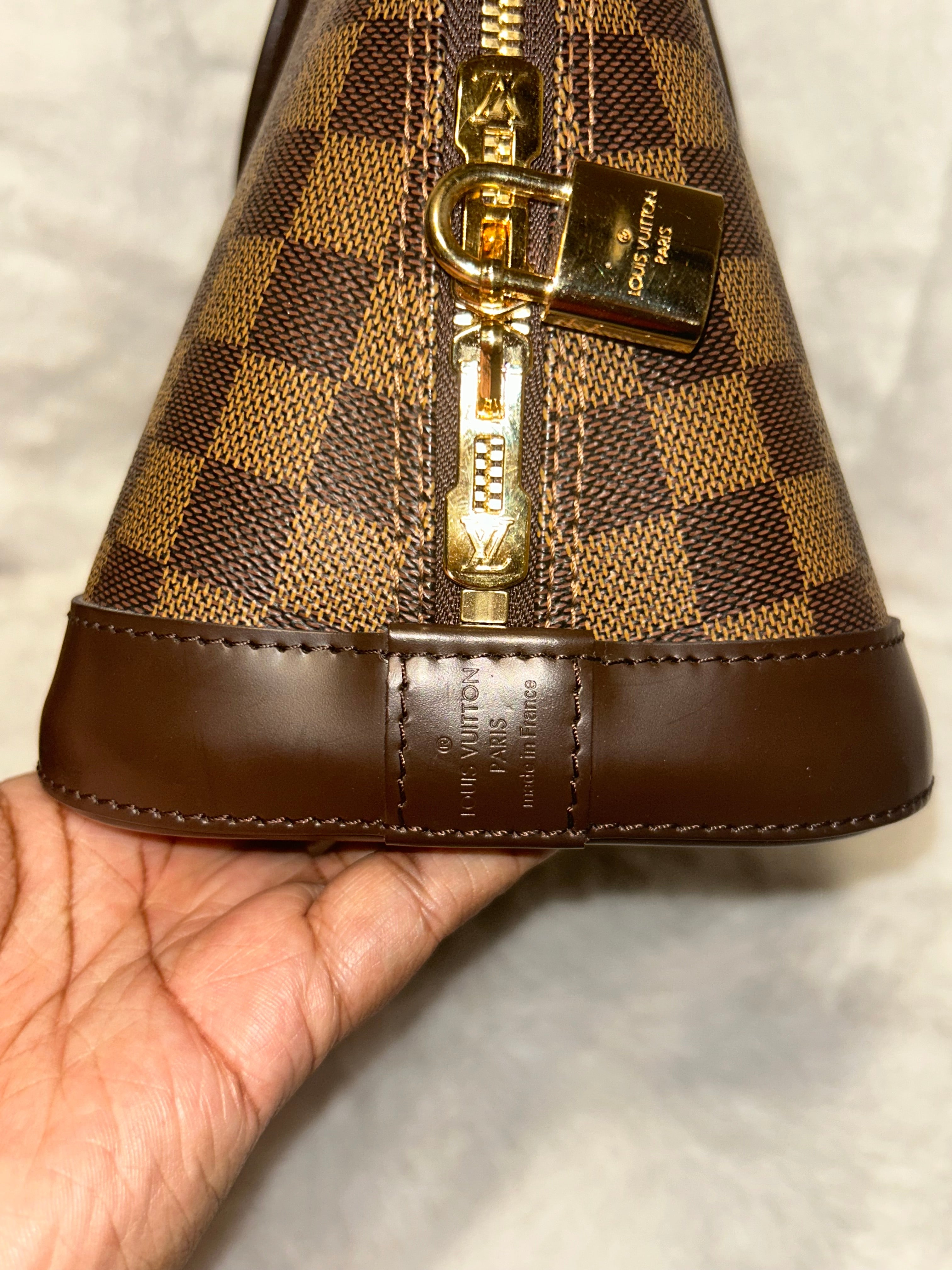 LV Damier Ebene Alma PM