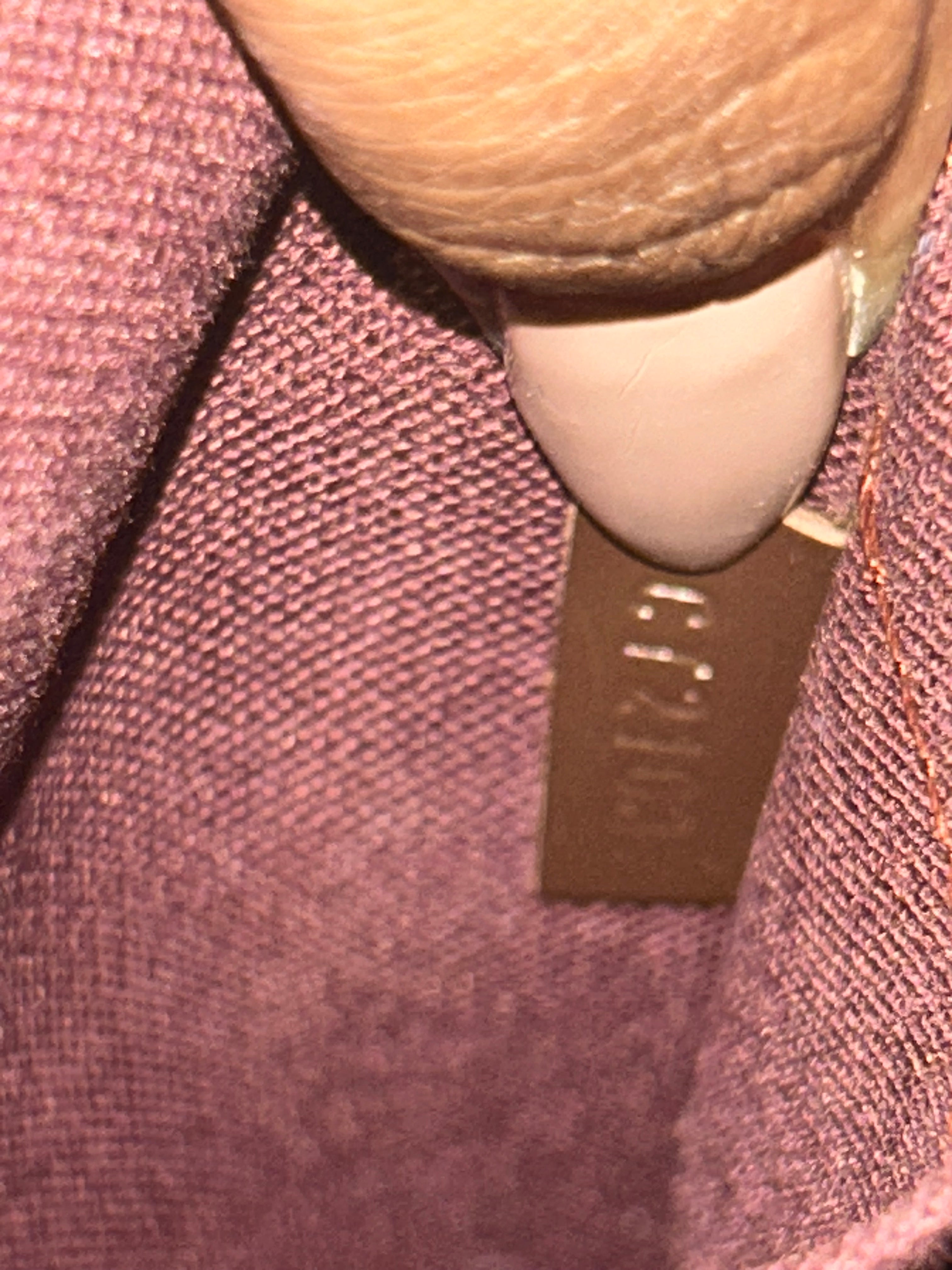 LV Damier Ebene Alma PM