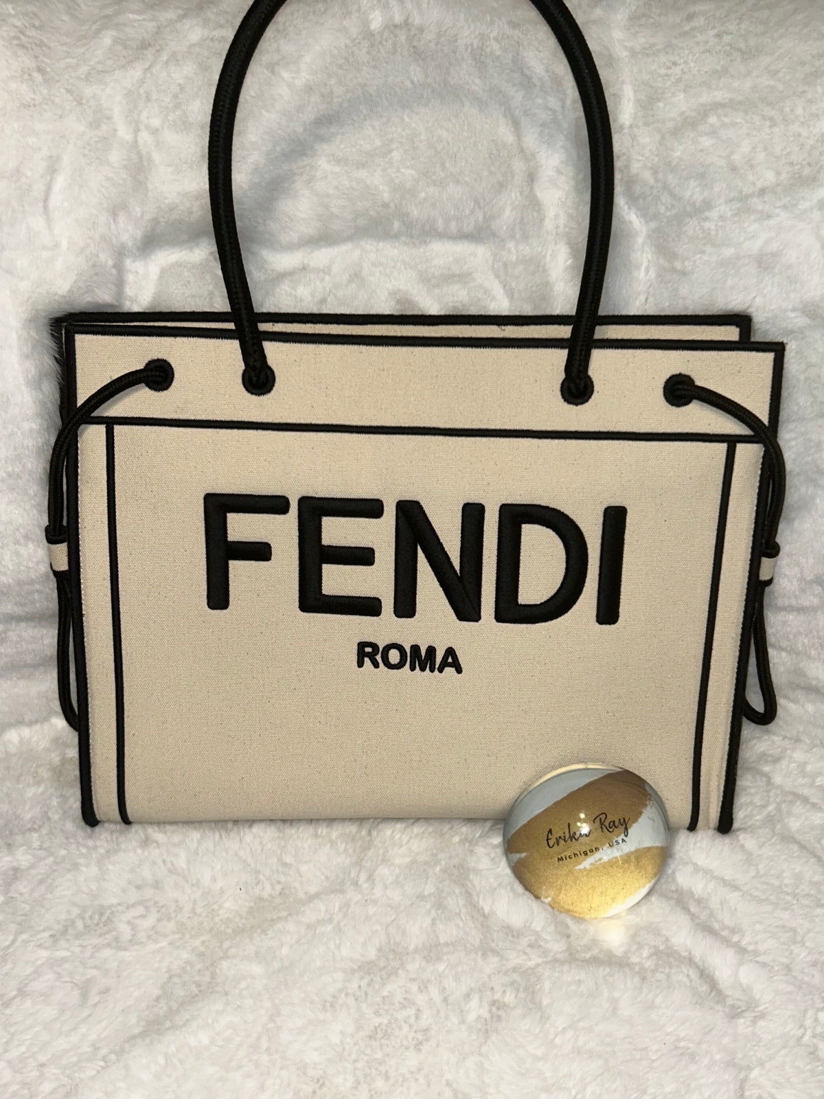 Fendi Roma Shopper Tote