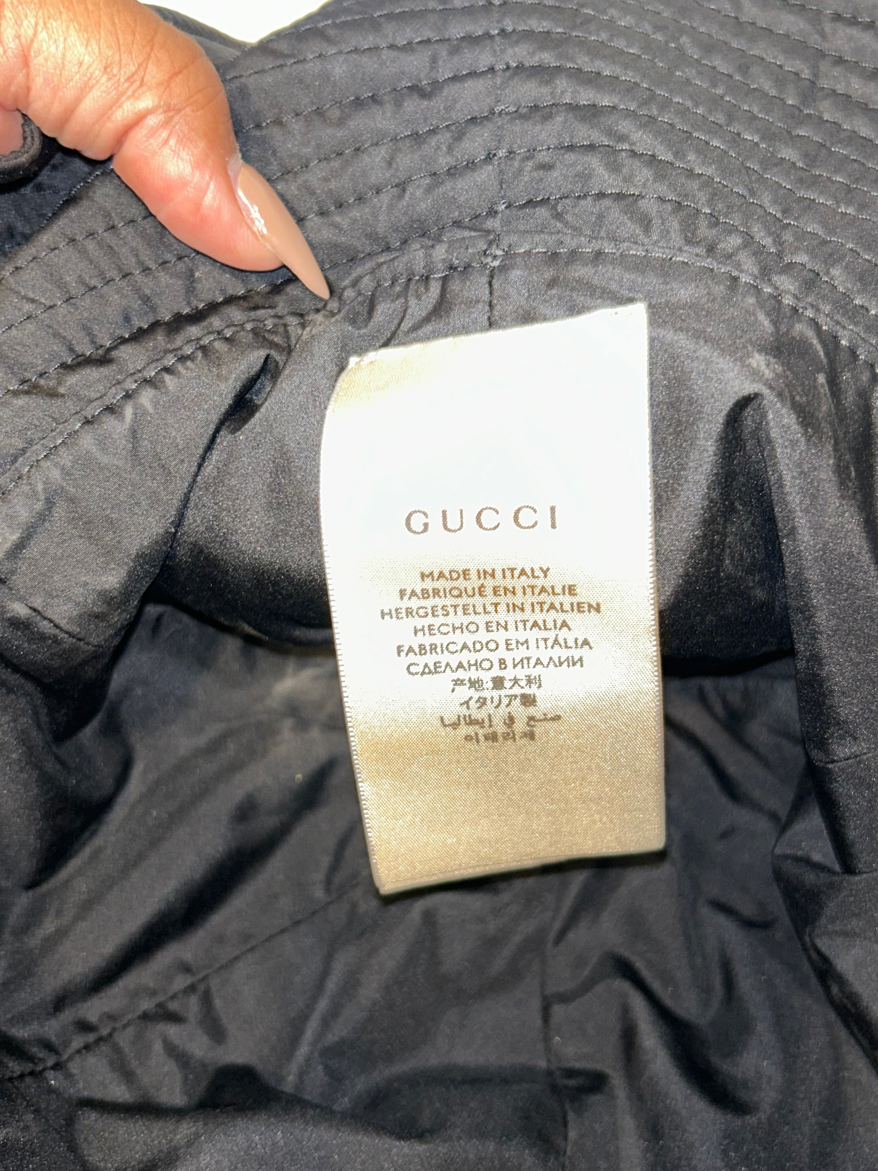 Gucci Nylon Bucket Hat