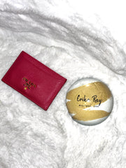 Prada Pink Card Holder