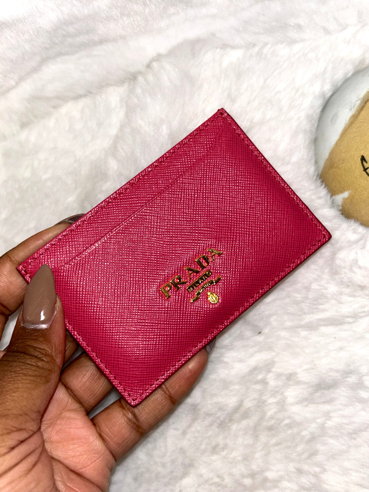Prada Pink Card Holder