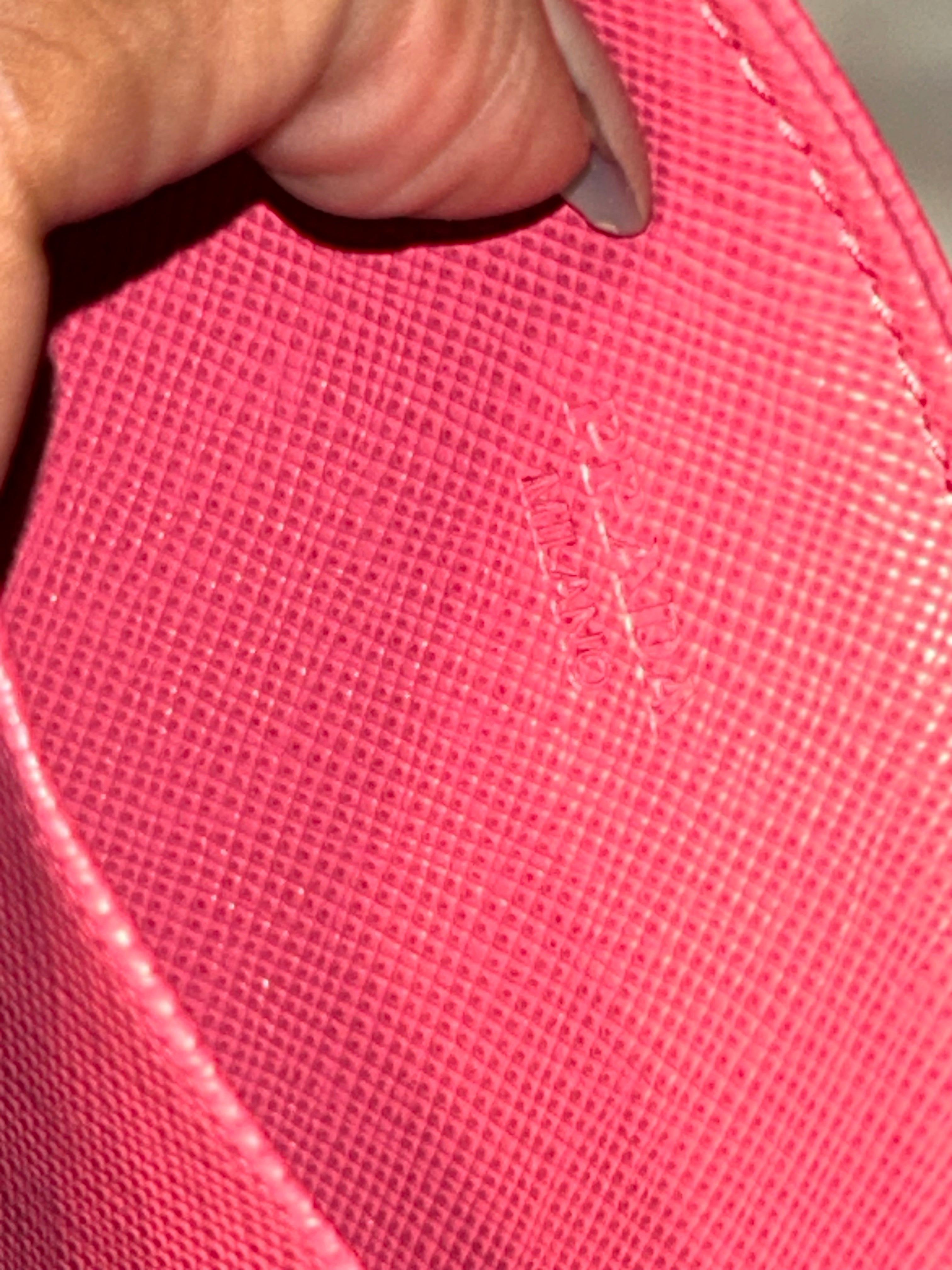 Prada Pink Card Holder