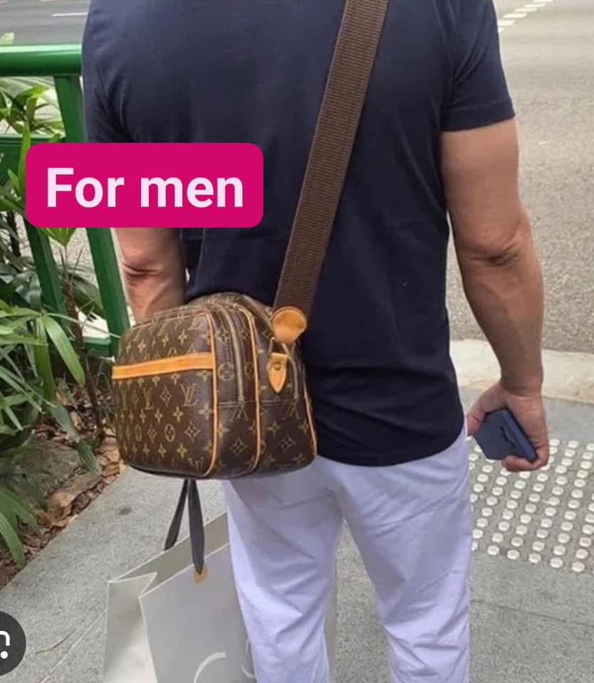 LV Monogram Reporter