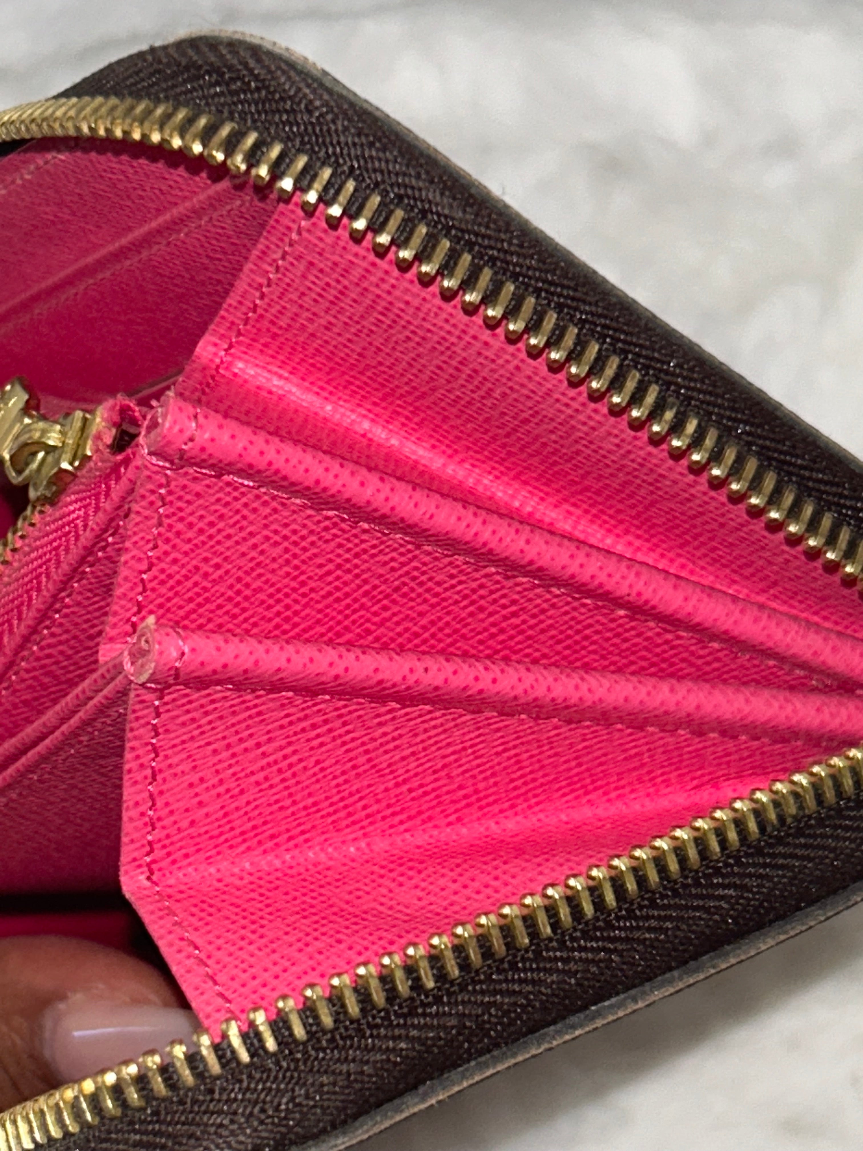 LV Limited Edition V Zippy Monogram Wallet