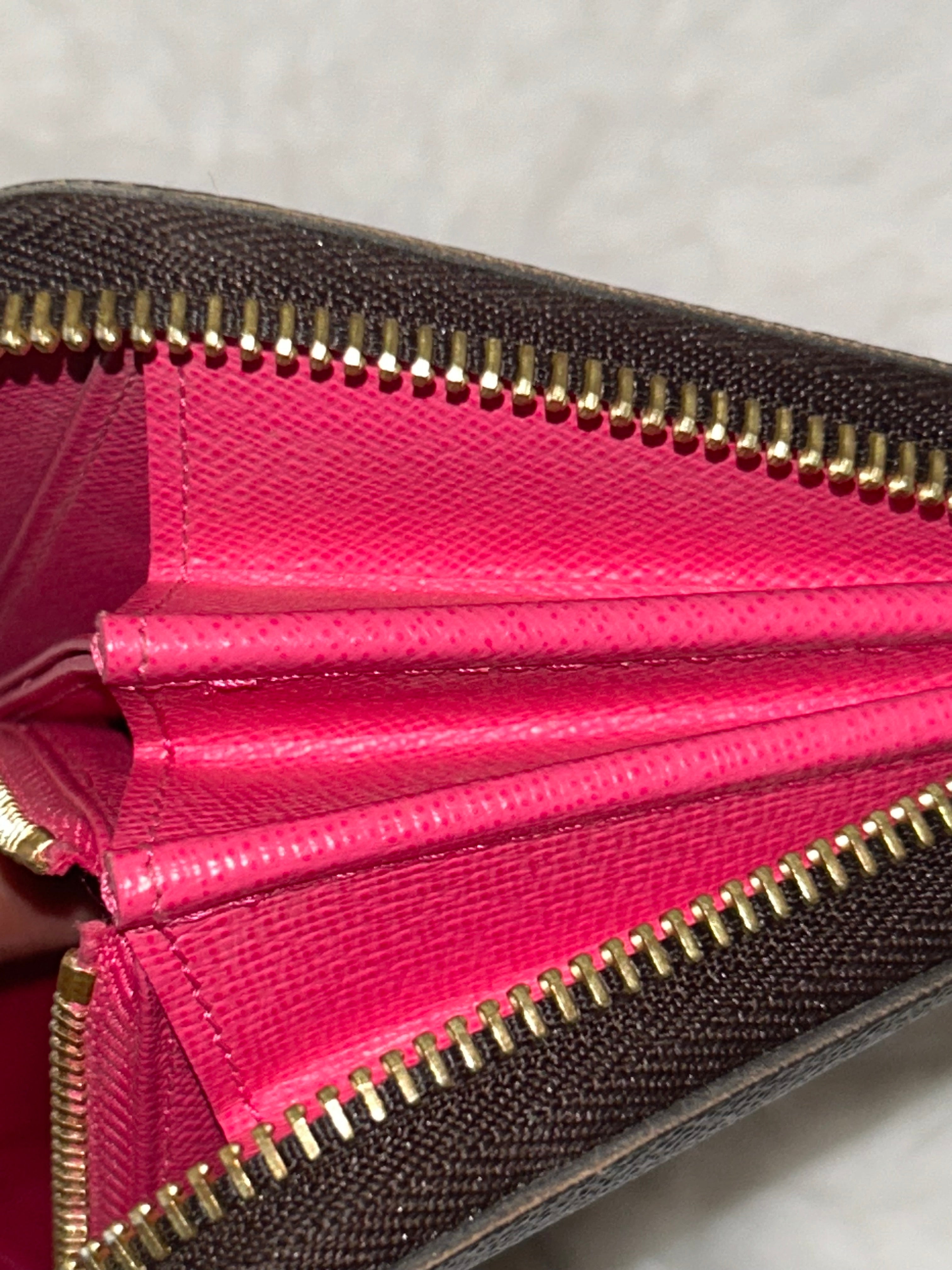 LV Limited Edition V Zippy Monogram Wallet