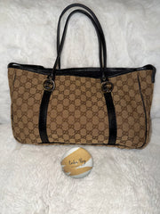 Gucci GG Canvas Twins Tote
