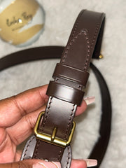 LV Brown Keepall Adjustable Strap