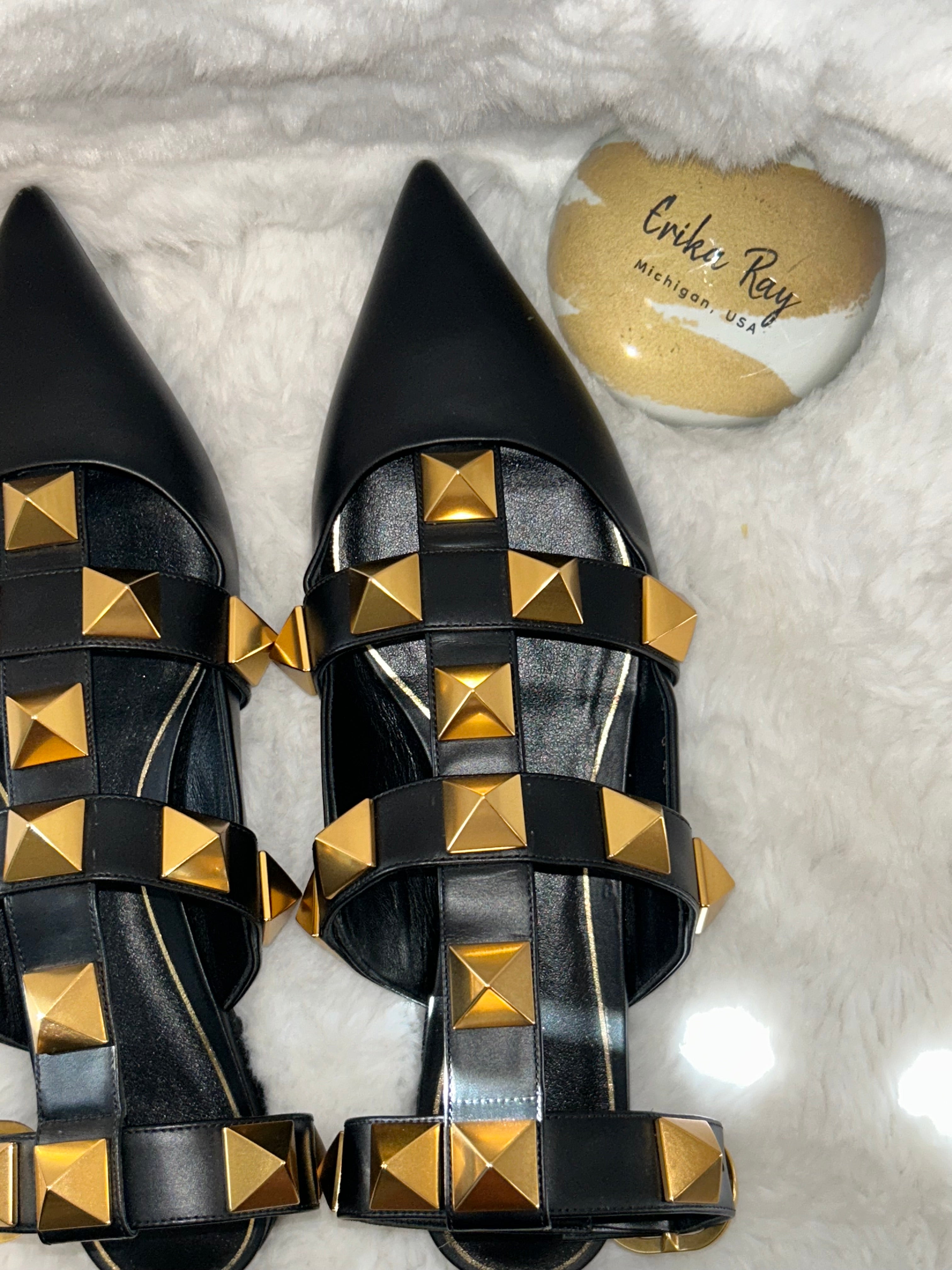 Valentino Roman Stud Flats