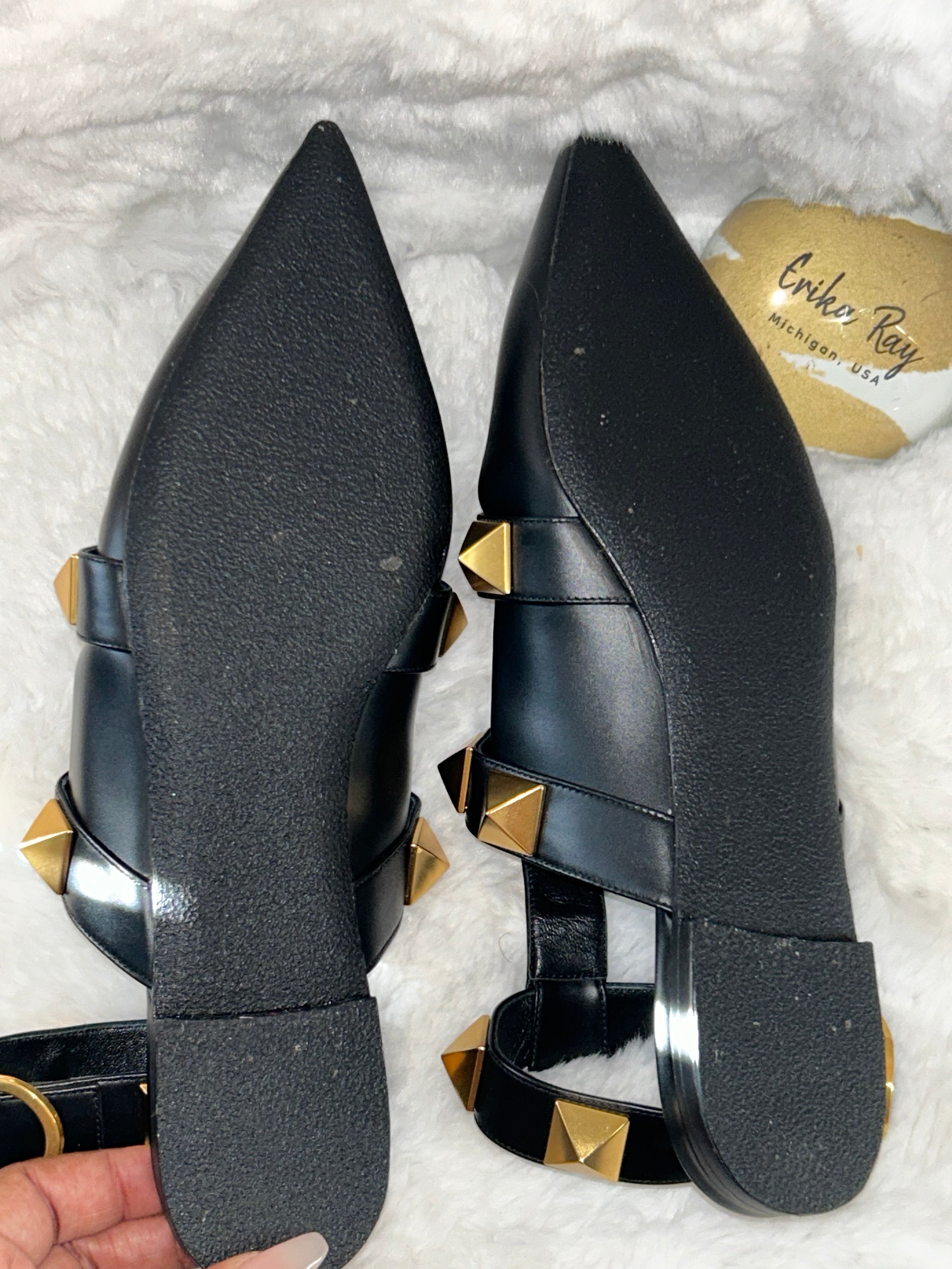 Valentino Roman Stud Flats
