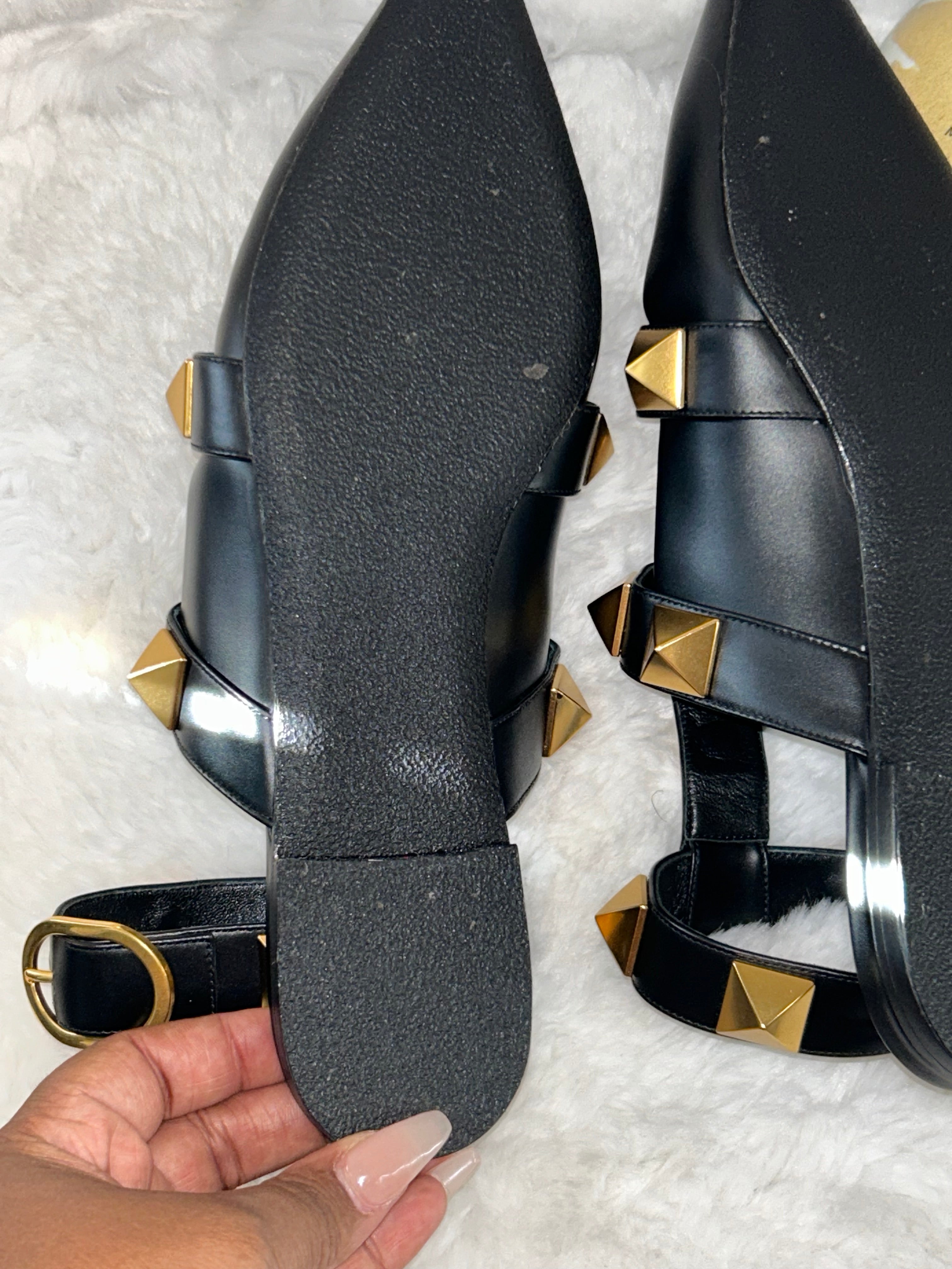 Valentino Roman Stud Flats