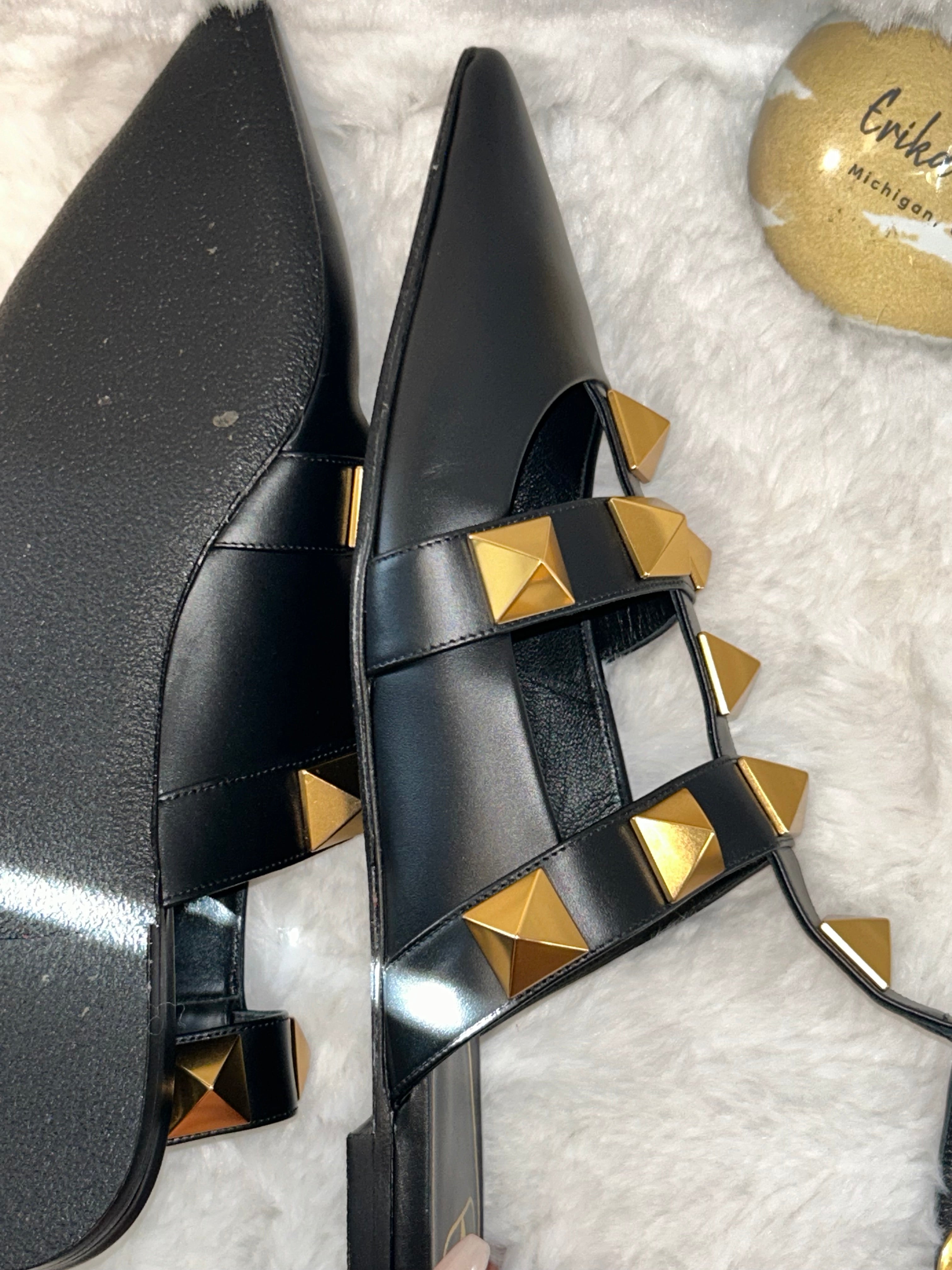 Valentino Roman Stud Flats