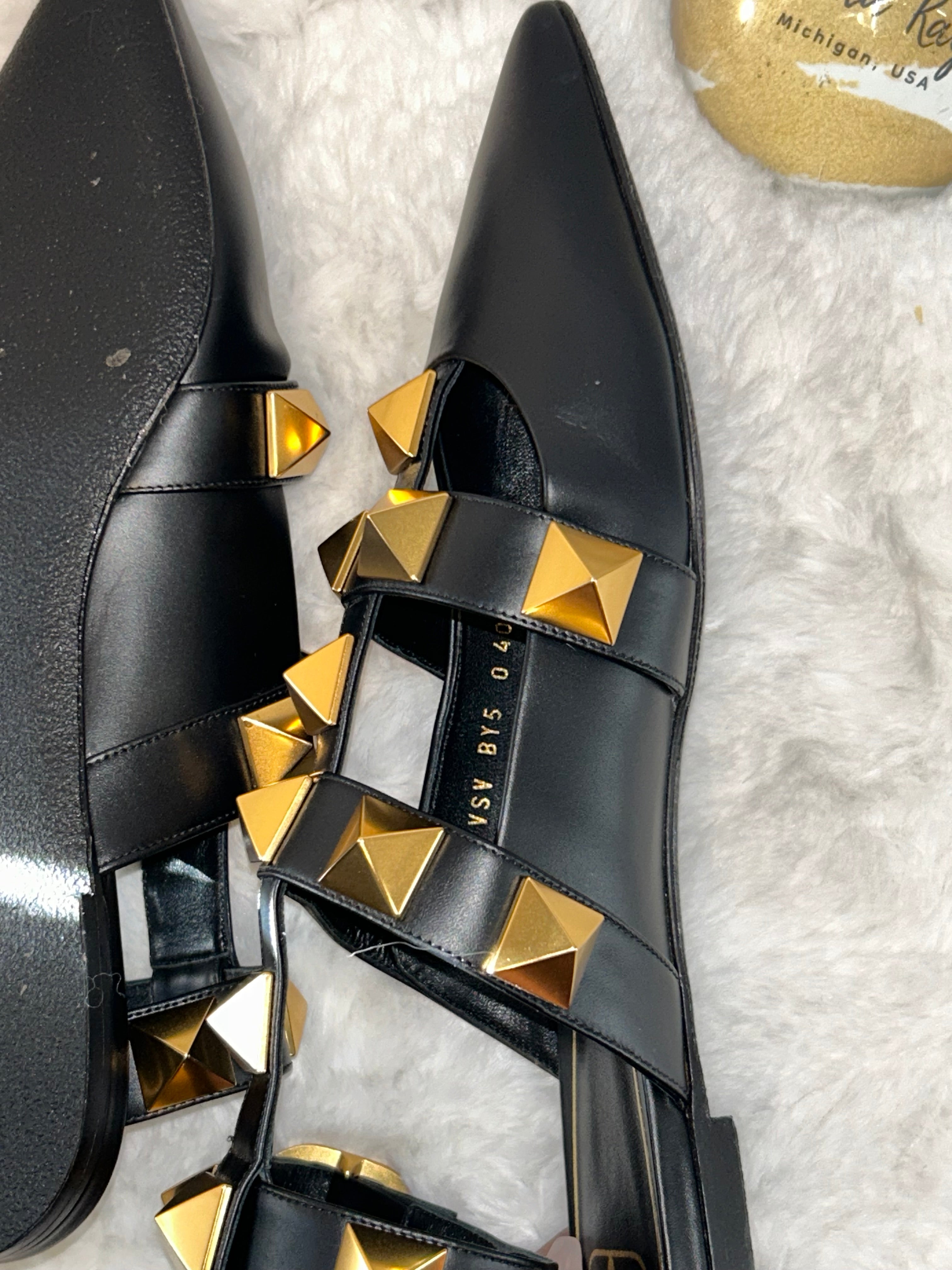 Valentino Roman Stud Flats