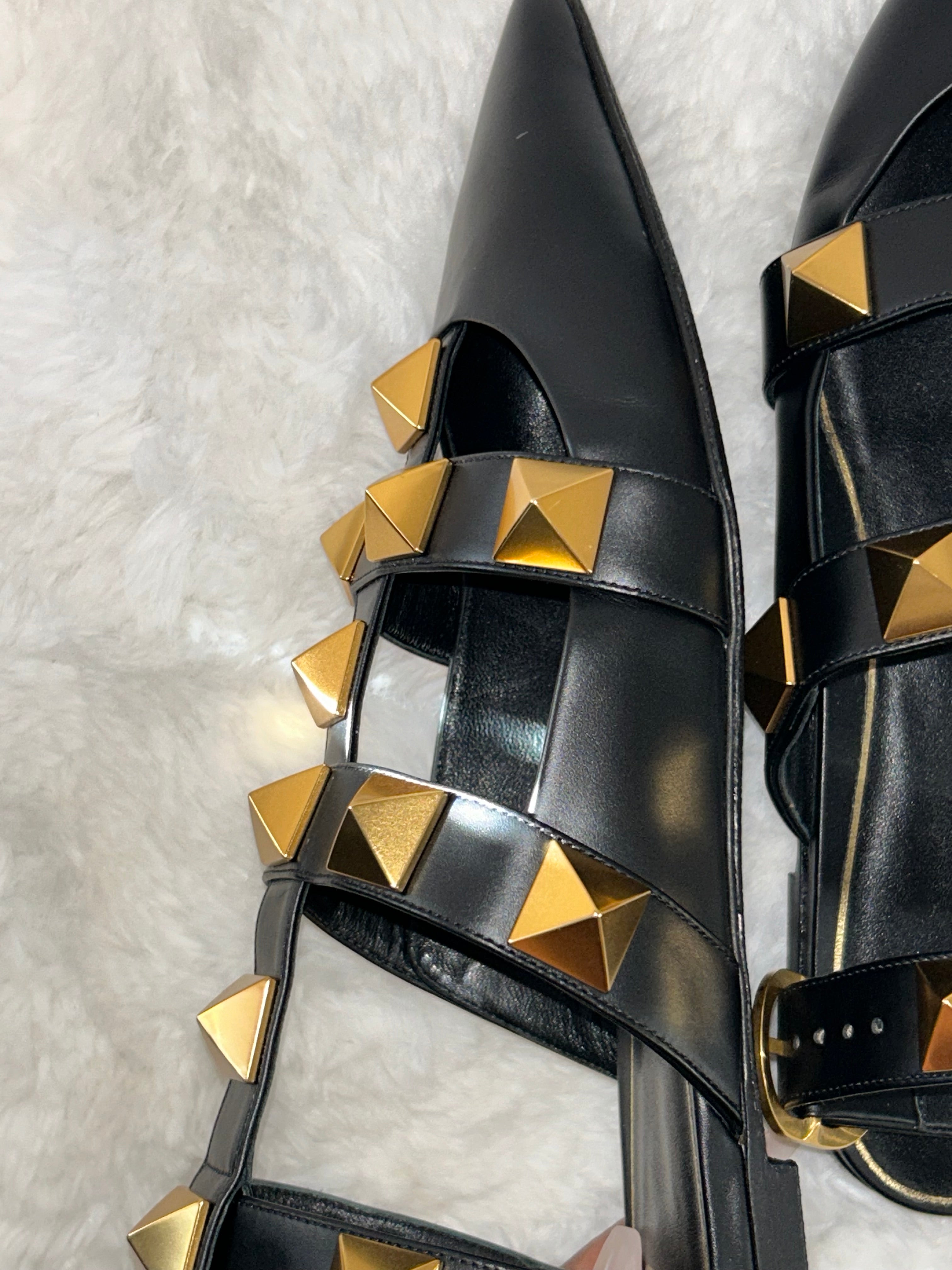 Valentino Roman Stud Flats