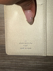LV Epi Beige Agenda PM/Passport Holder