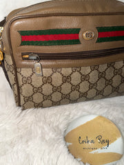 Gucci GG Canvas Web Crossbody Bag